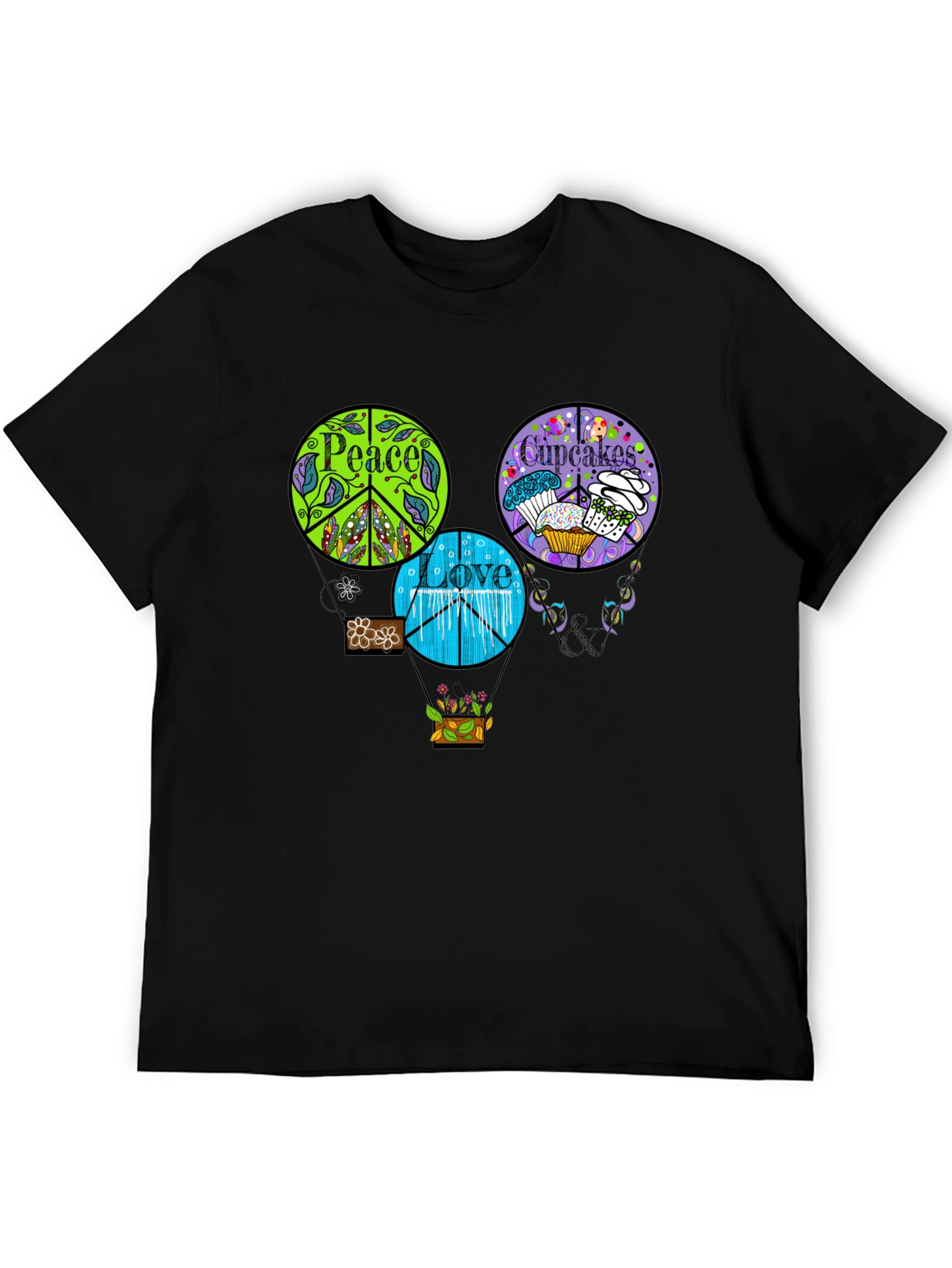 Peace Love Cupcakes T-Shirt