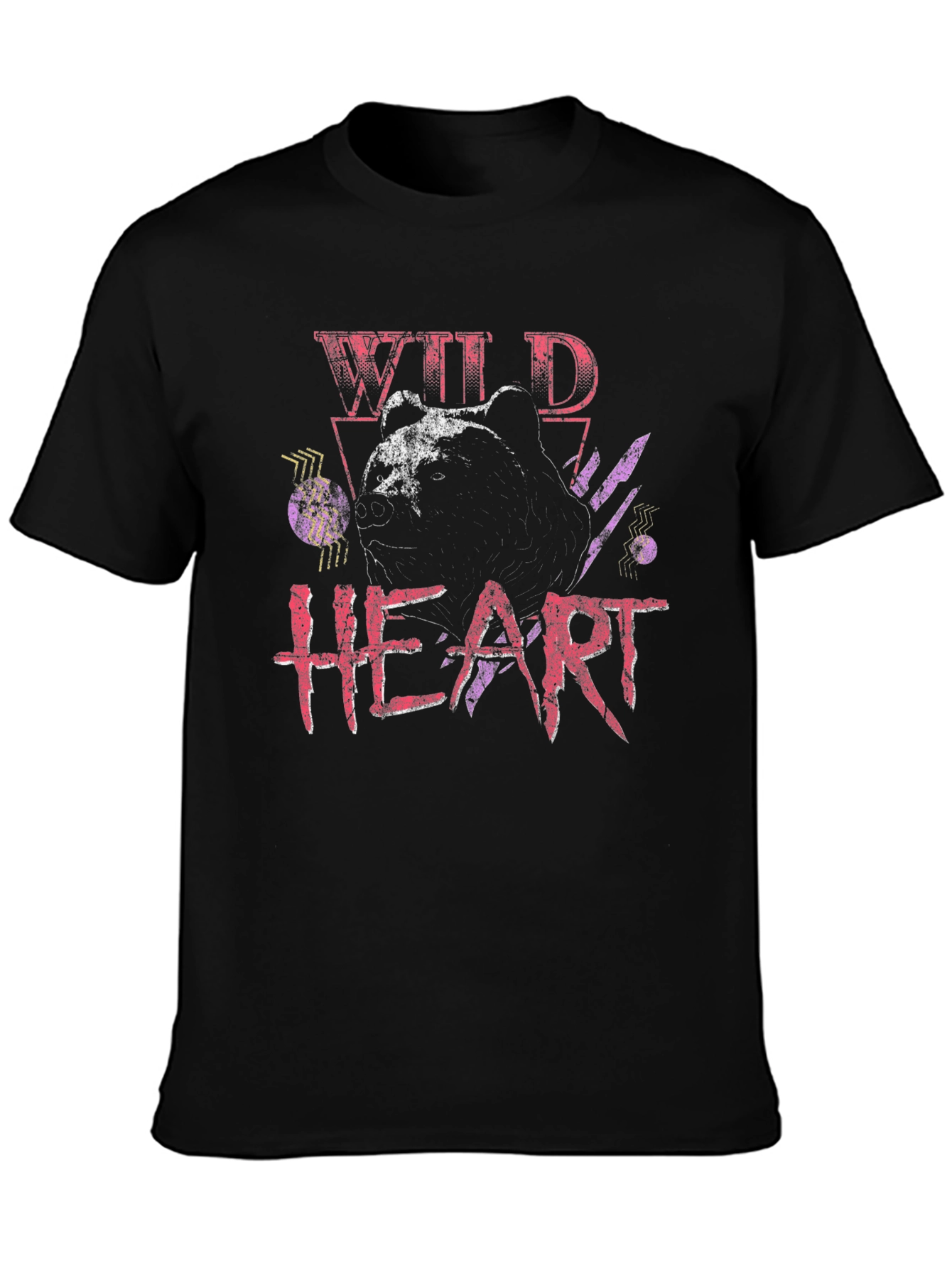 Wild Heart Graphic Print T-Shirt