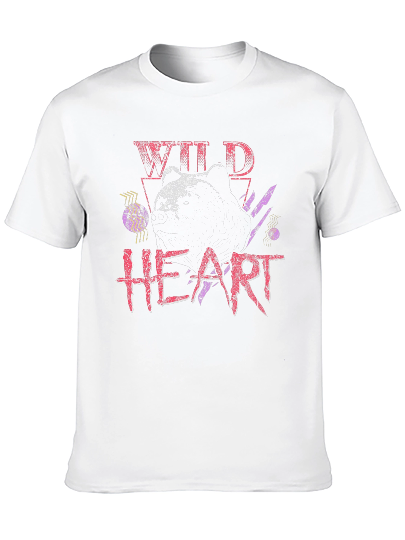 Wild Heart Graphic Print T-Shirt