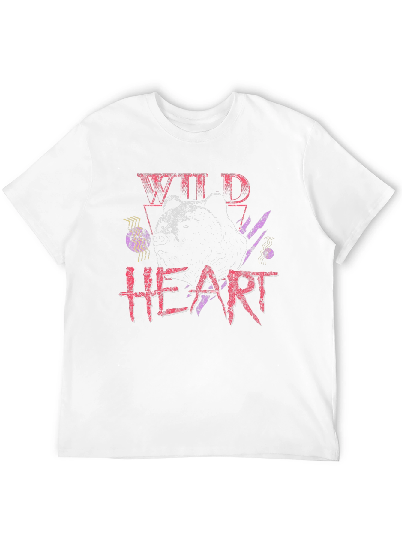 Wild Heart Graphic Print T-Shirt