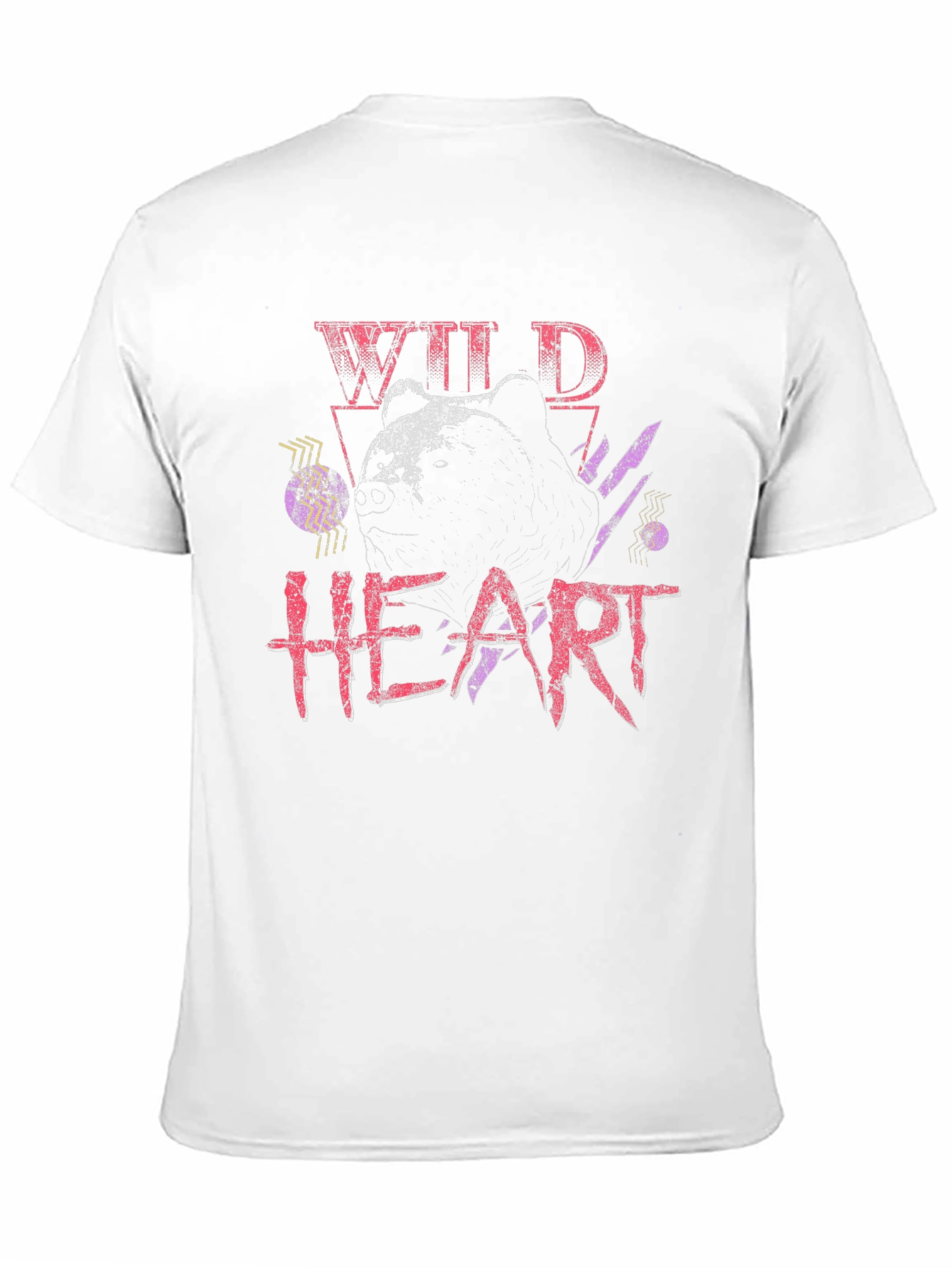 Wild Heart Graphic Print T-Shirt