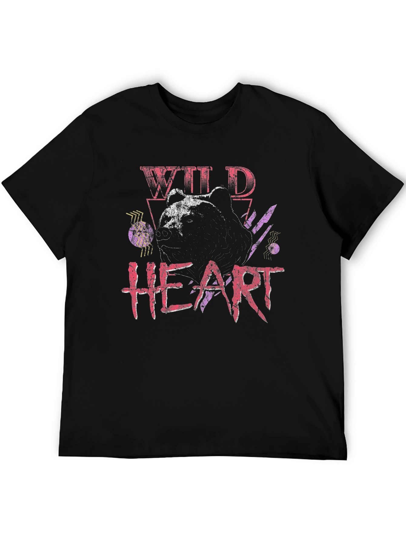 Wild Heart Graphic Print T-Shirt