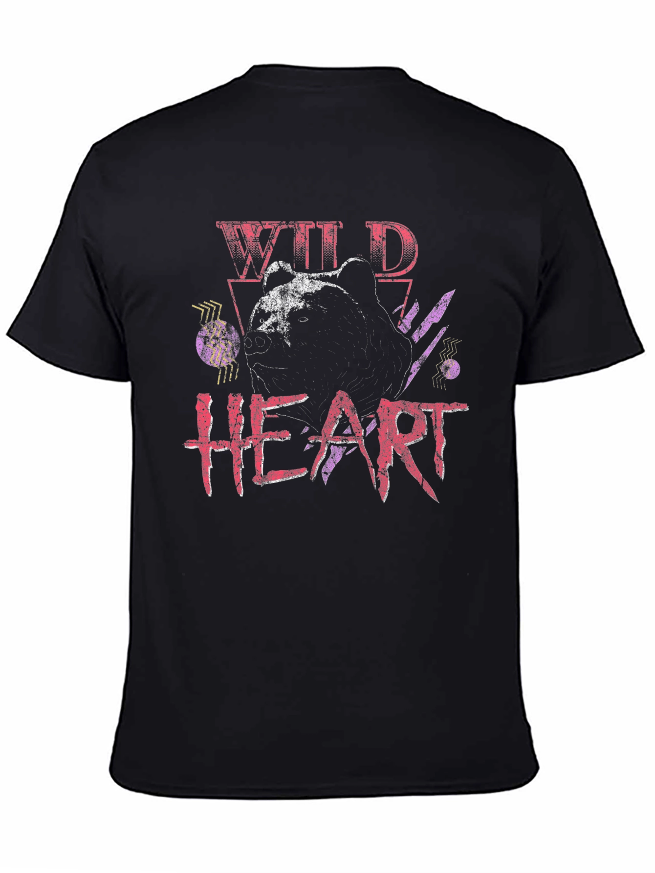 Wild Heart Graphic Print T-Shirt