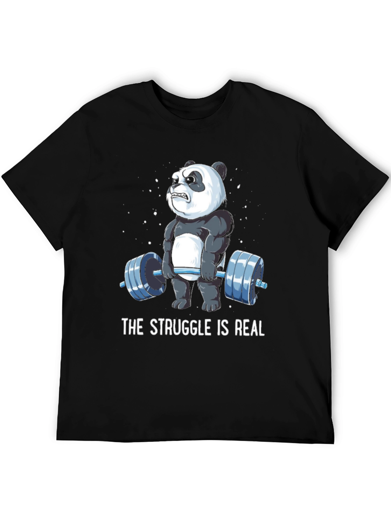The Struggle is Real Panda T-Shirt