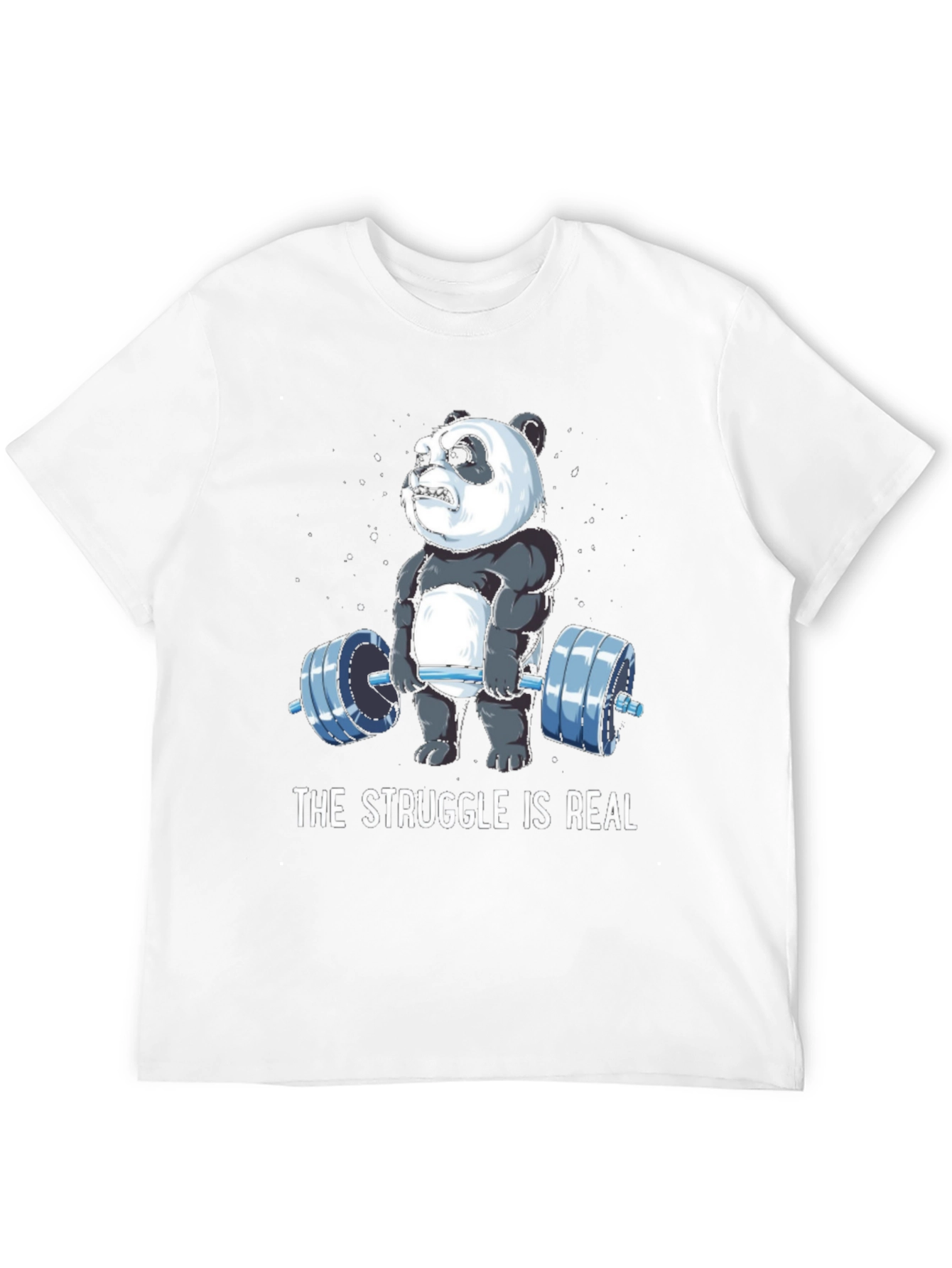 The Struggle is Real Panda T-Shirt