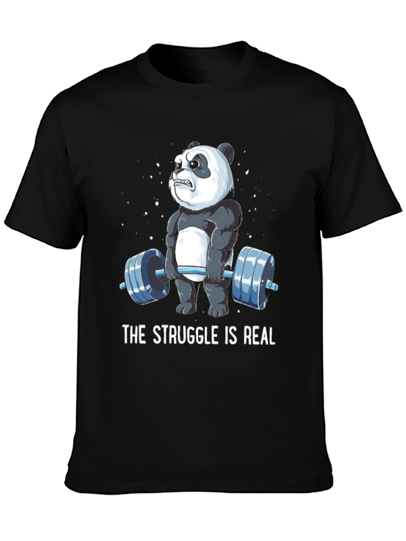The Struggle is Real Panda T-Shirt