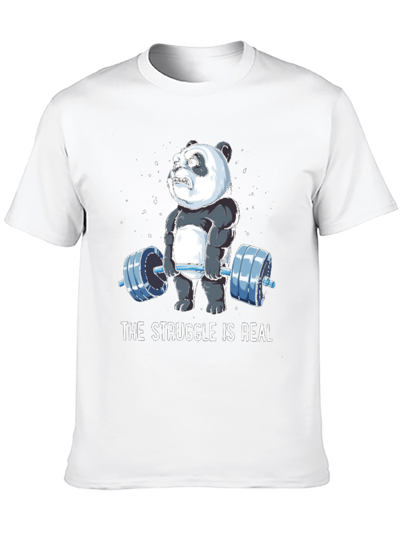 The Struggle is Real Panda T-Shirt