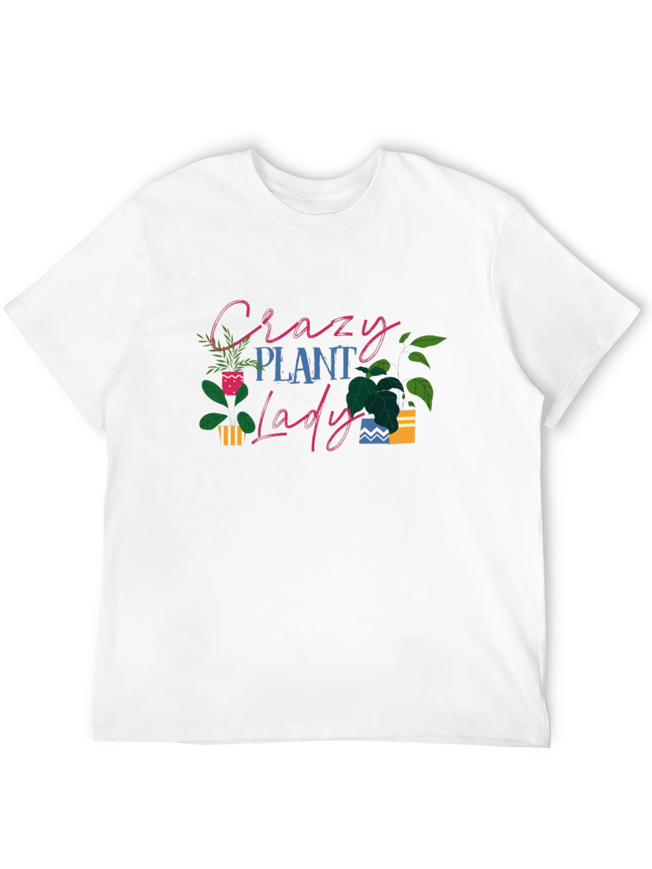 Crazy Plant Lady T-Shirt - Gardener Tee