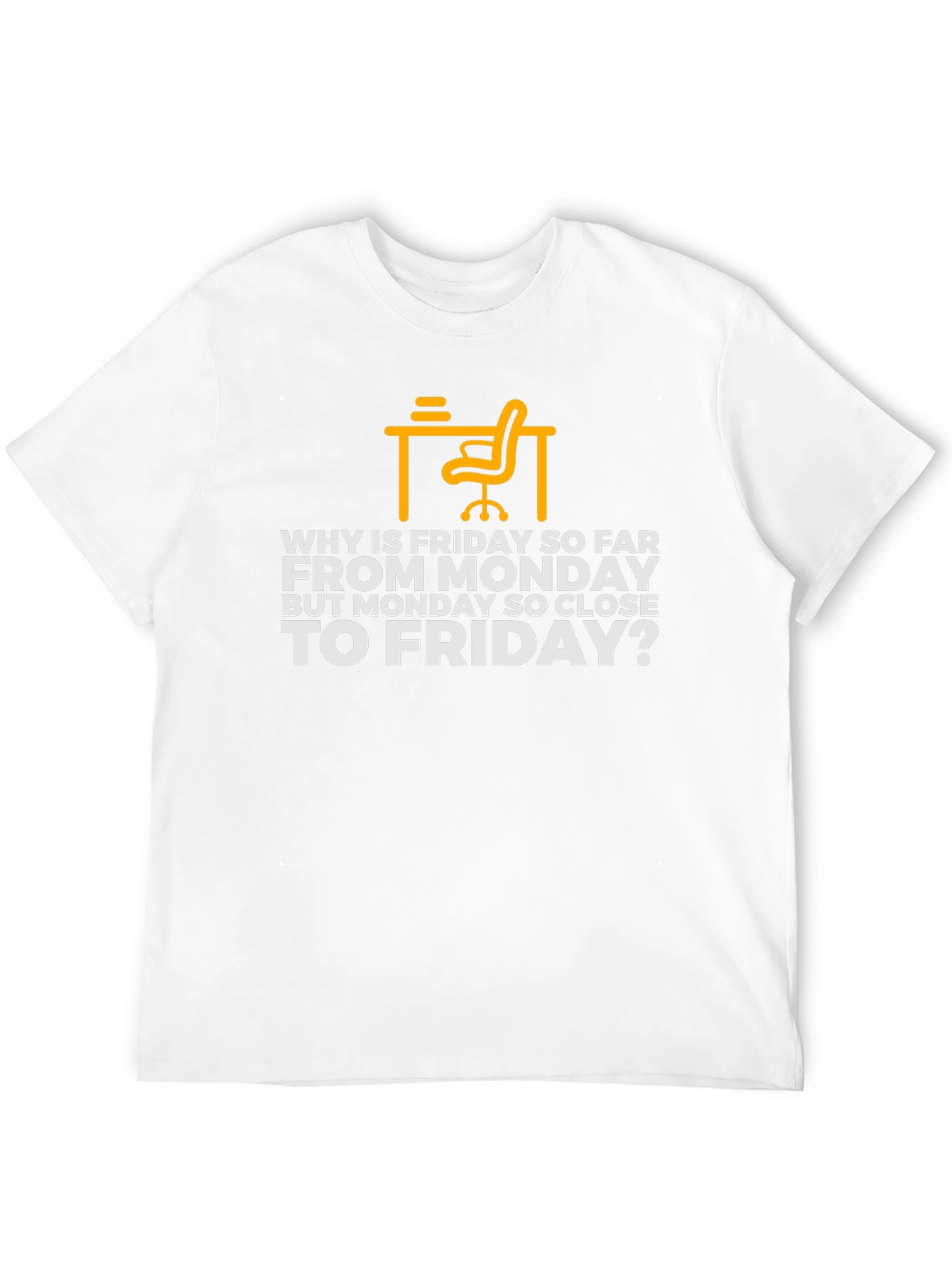 Why is Friday So Far T-Shirt - Black