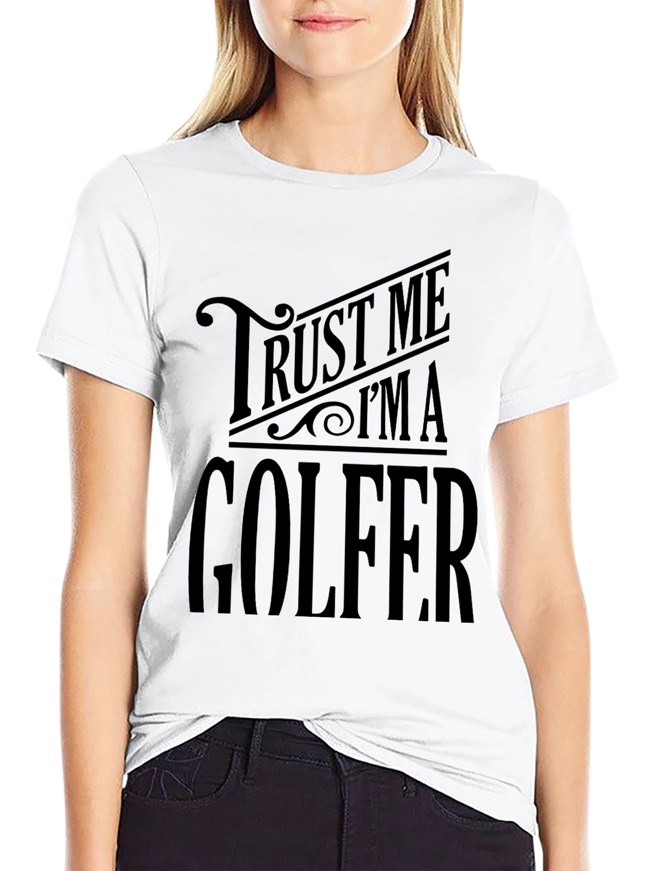 Trust Me Im A Golfer T-Shirt Funny Golf Tee
