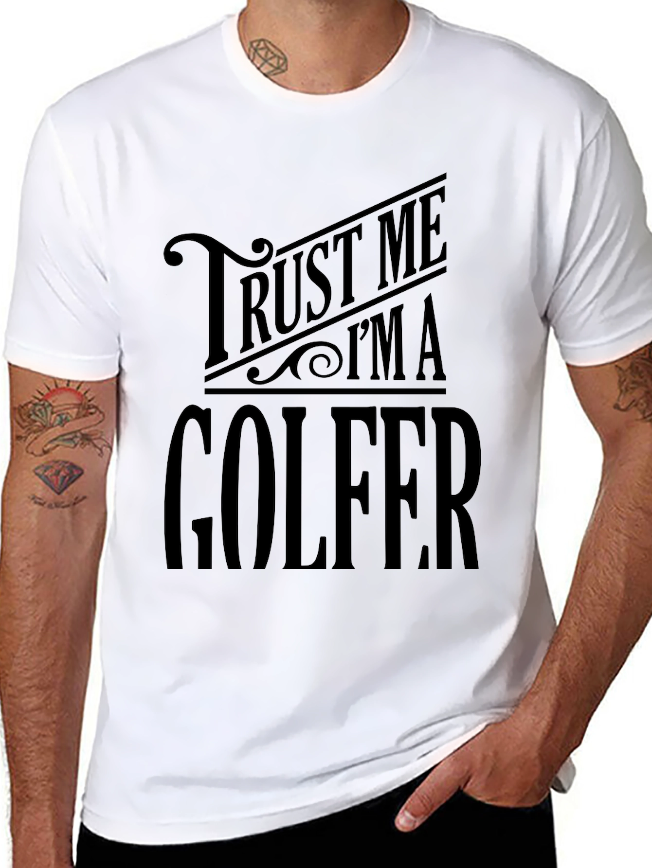 Trust Me Im A Golfer T-Shirt Funny Golf Tee