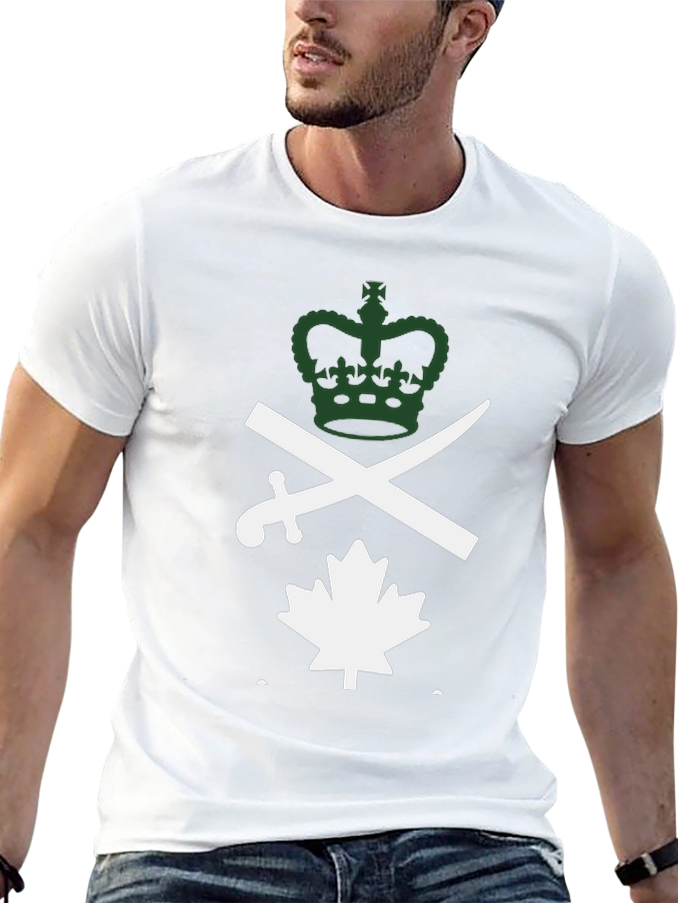 Crown Sword & Maple Leaf T-Shirt