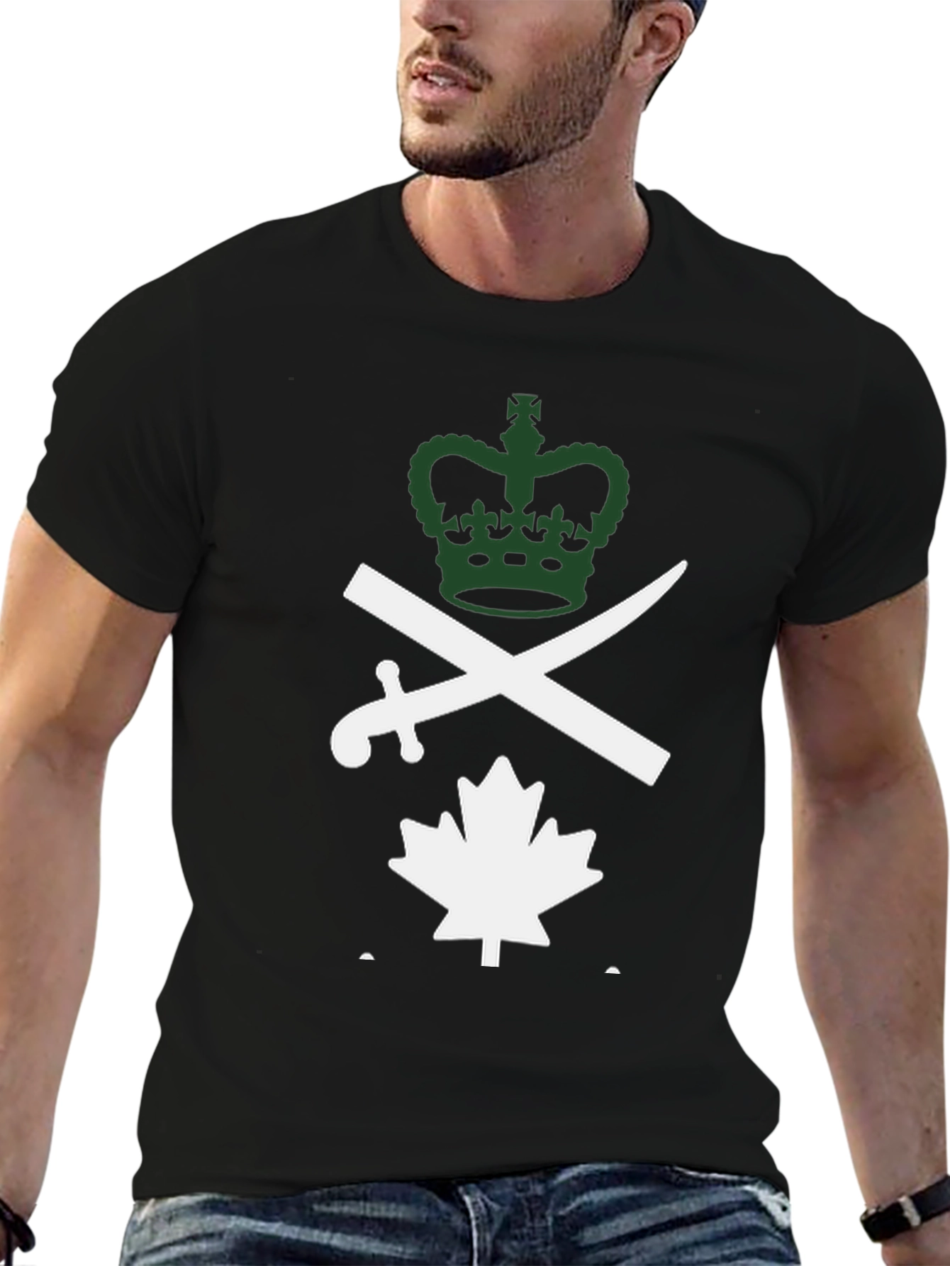 Crown Sword & Maple Leaf T-Shirt