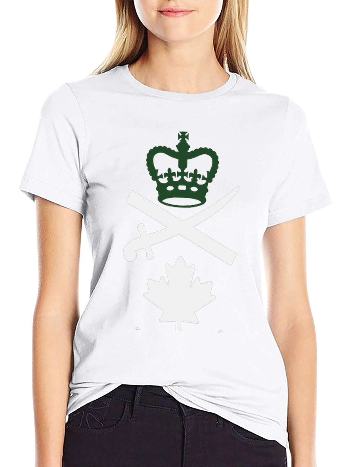 Crown Sword & Maple Leaf T-Shirt