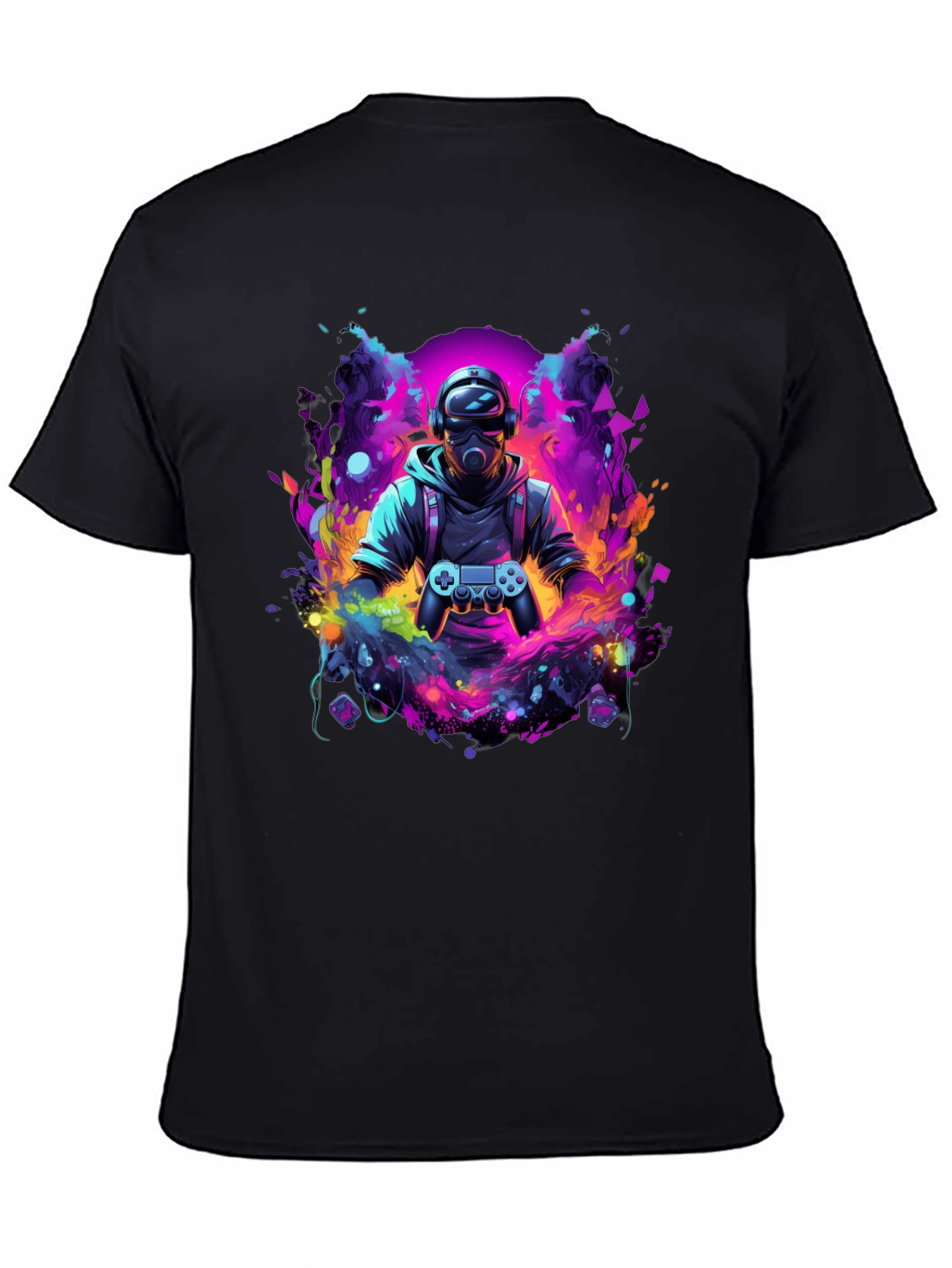 Gamer T-Shirt - Futuristic Design