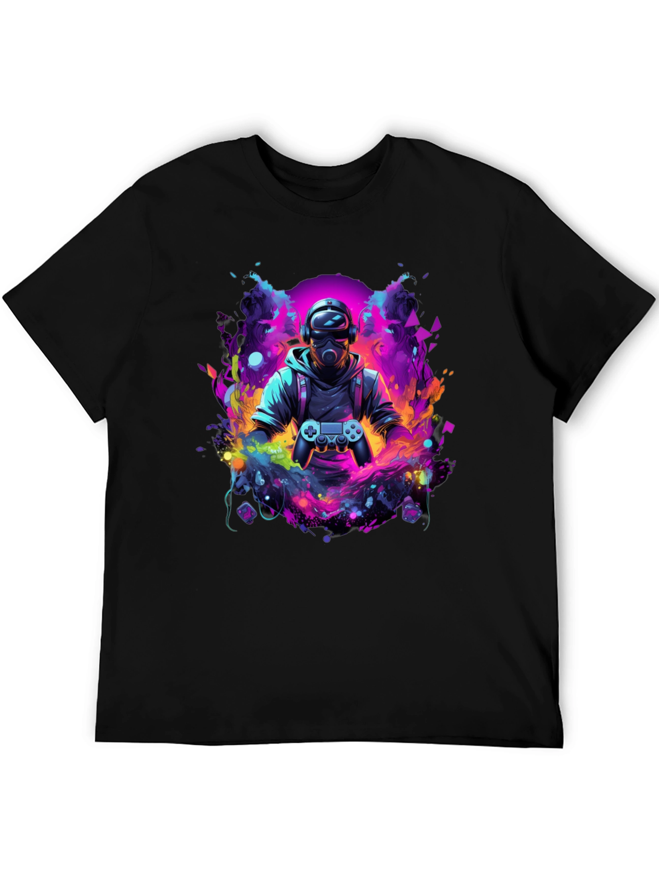 Gamer T-Shirt - Futuristic Design