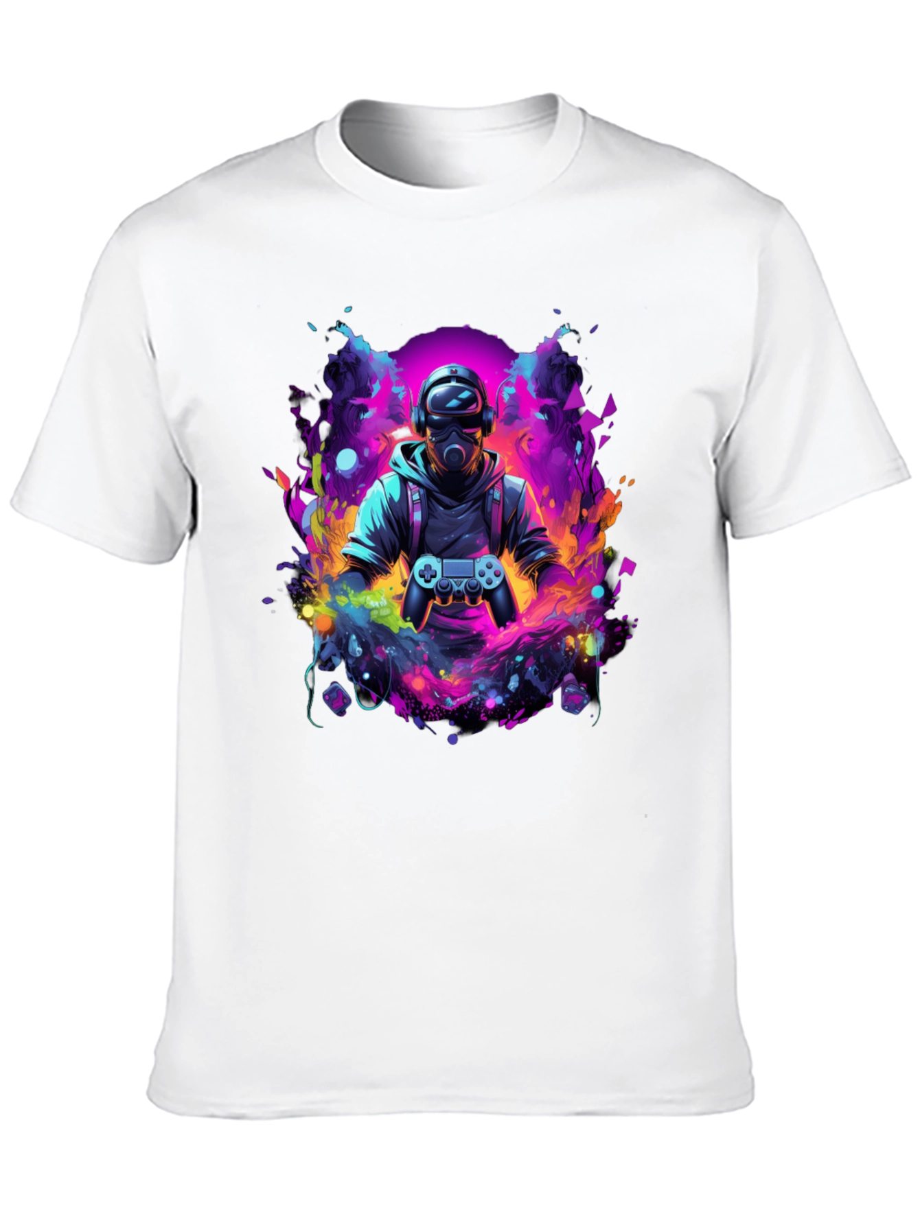 Gamer T-Shirt - Futuristic Design