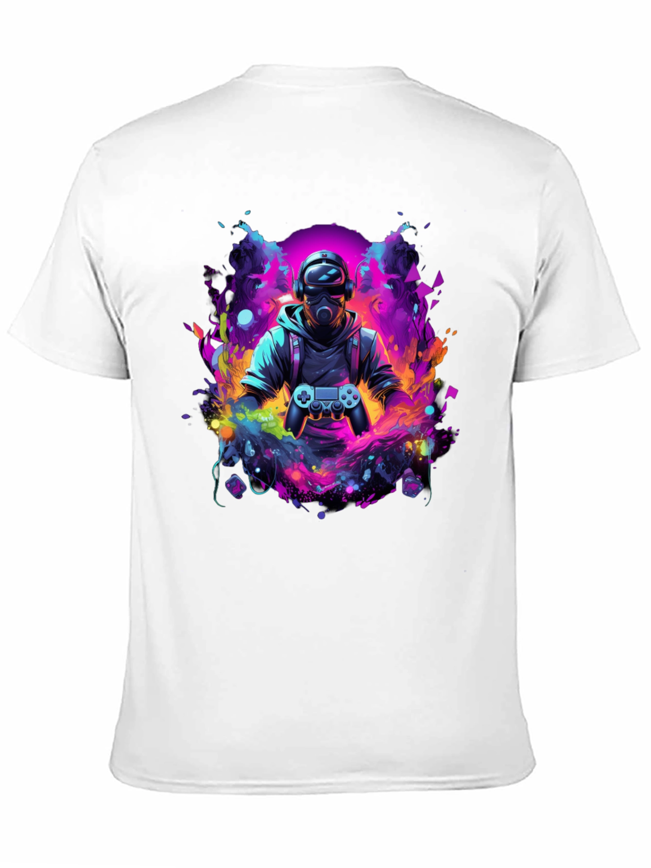 Gamer T-Shirt - Futuristic Design