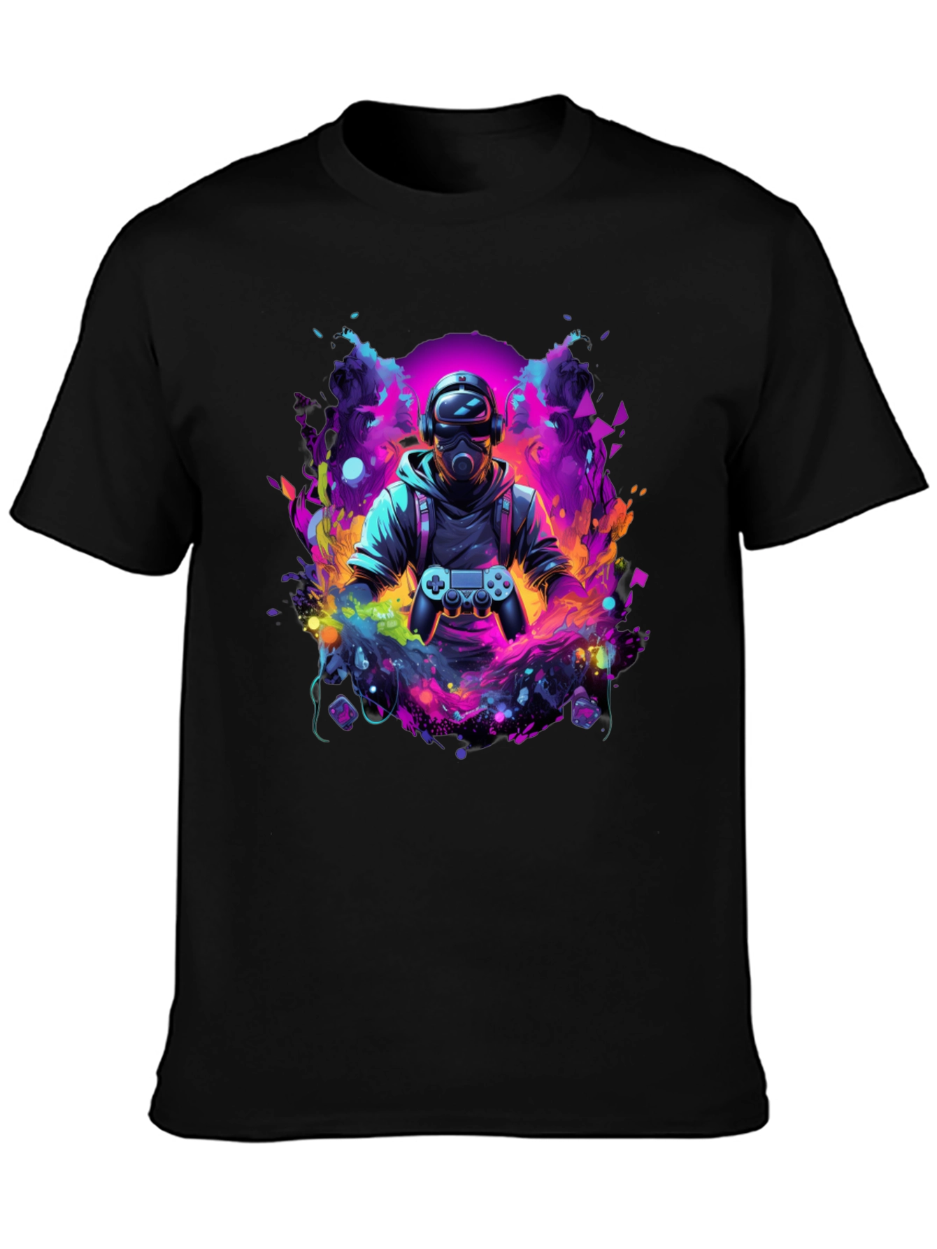Gamer T-Shirt - Futuristic Design