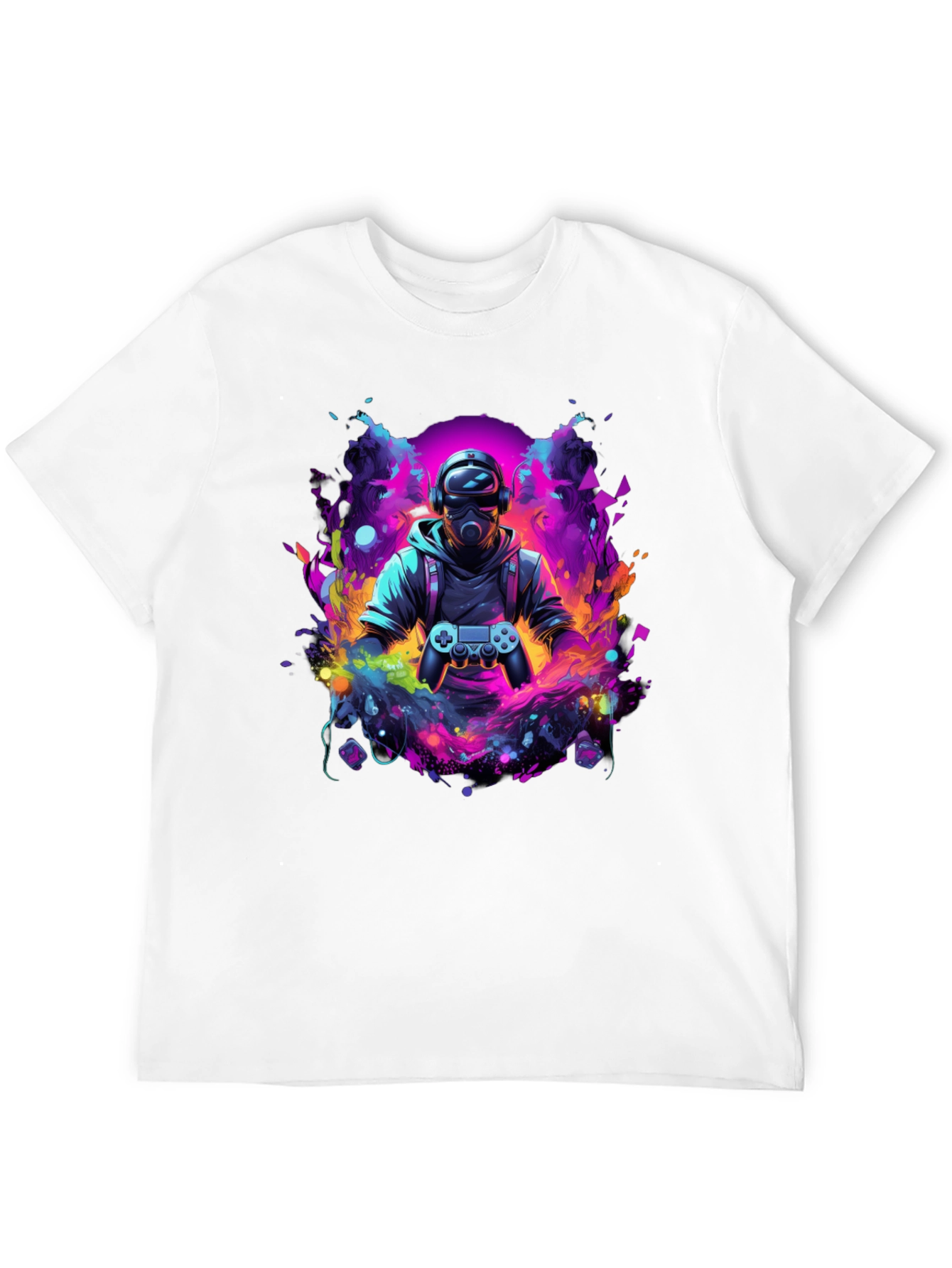 Gamer T-Shirt - Futuristic Design