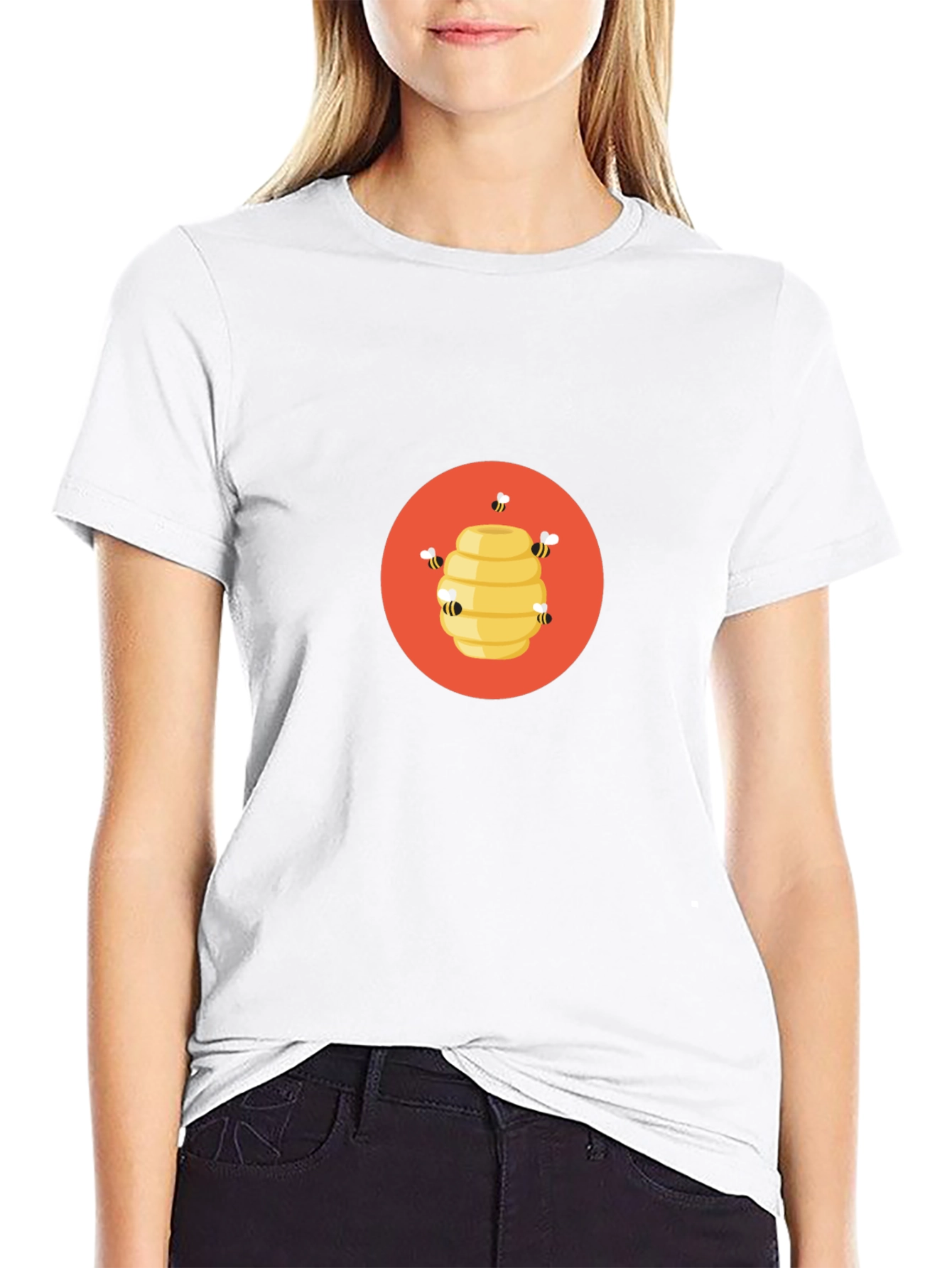 Beehive T-Shirt - Sweet Honeycomb Design