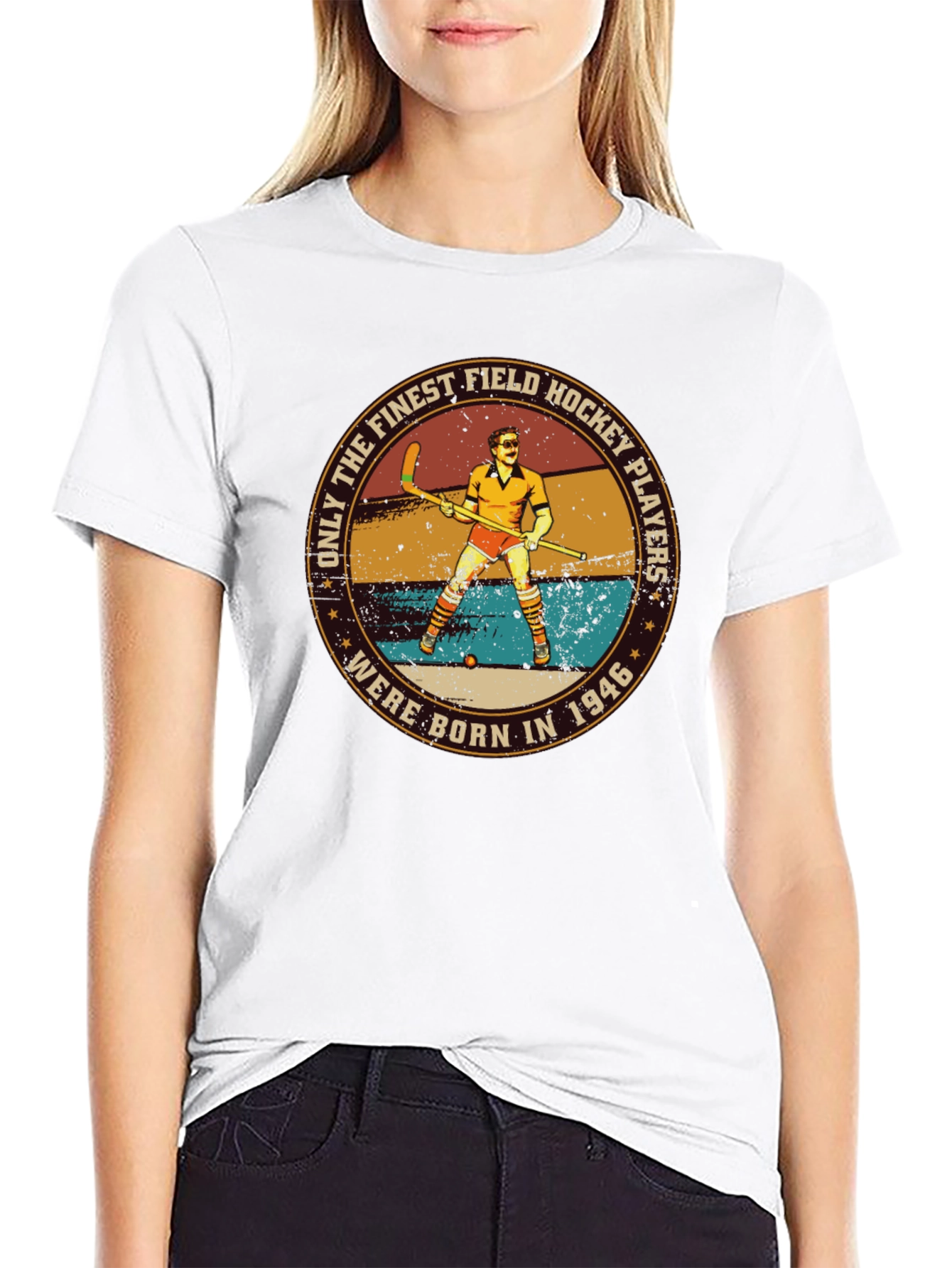 Field Hockey Players Born in 1946 T-Shirt