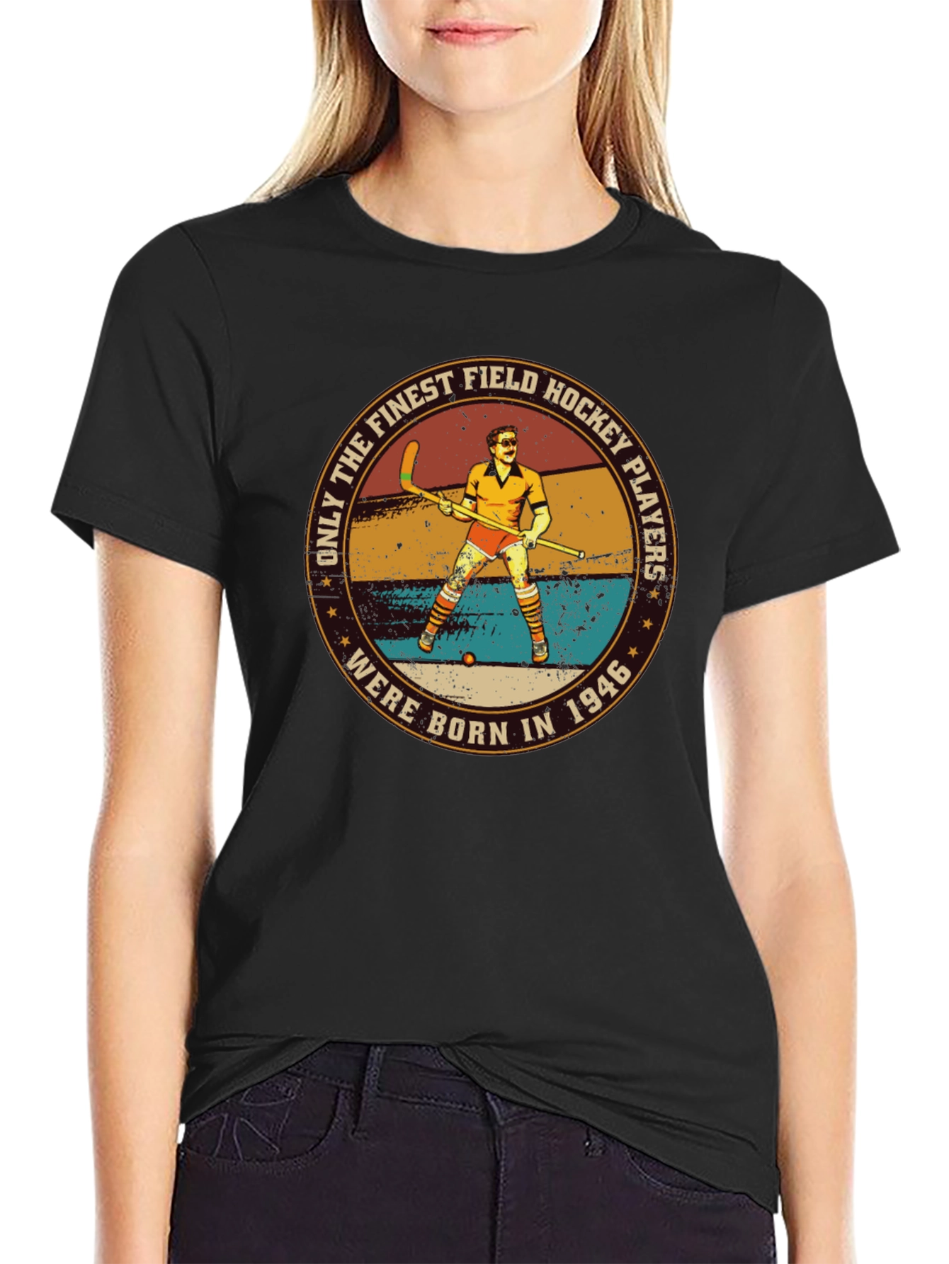 Field Hockey Players Born in 1946 T-Shirt