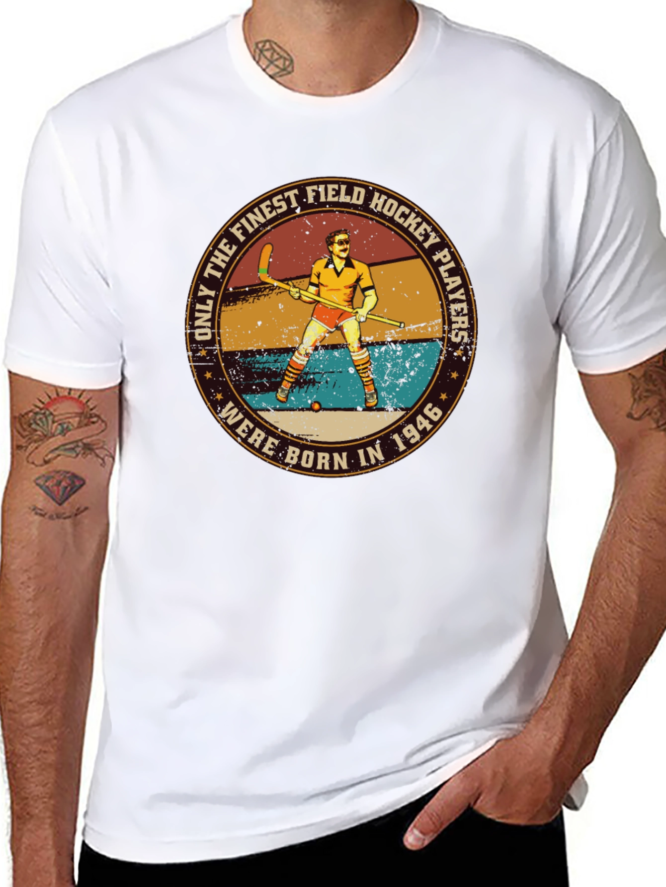 Field Hockey Players Born in 1946 T-Shirt