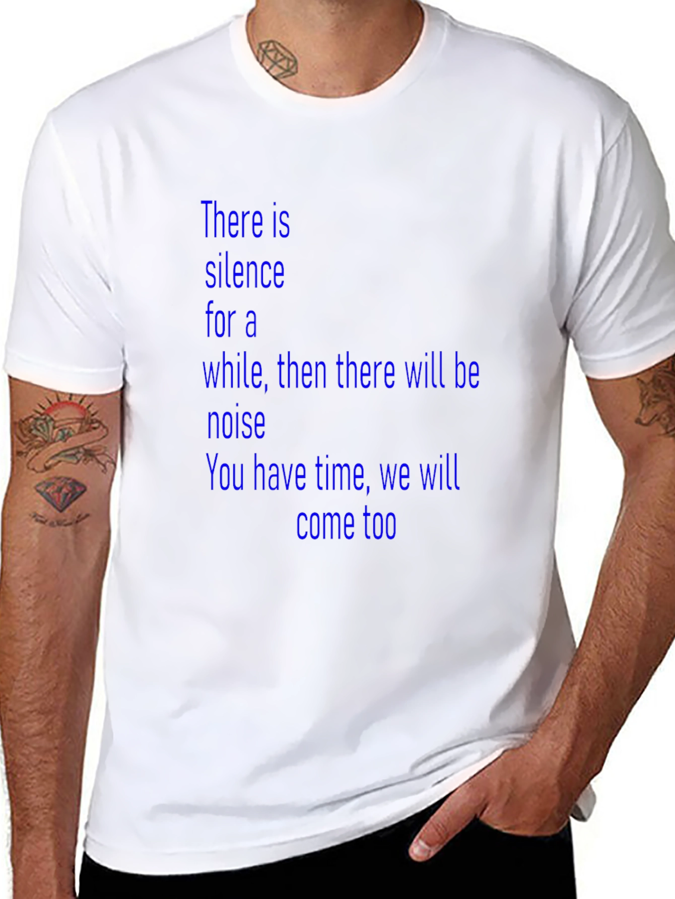 Graphic T-Shirt - Silence and Noise
