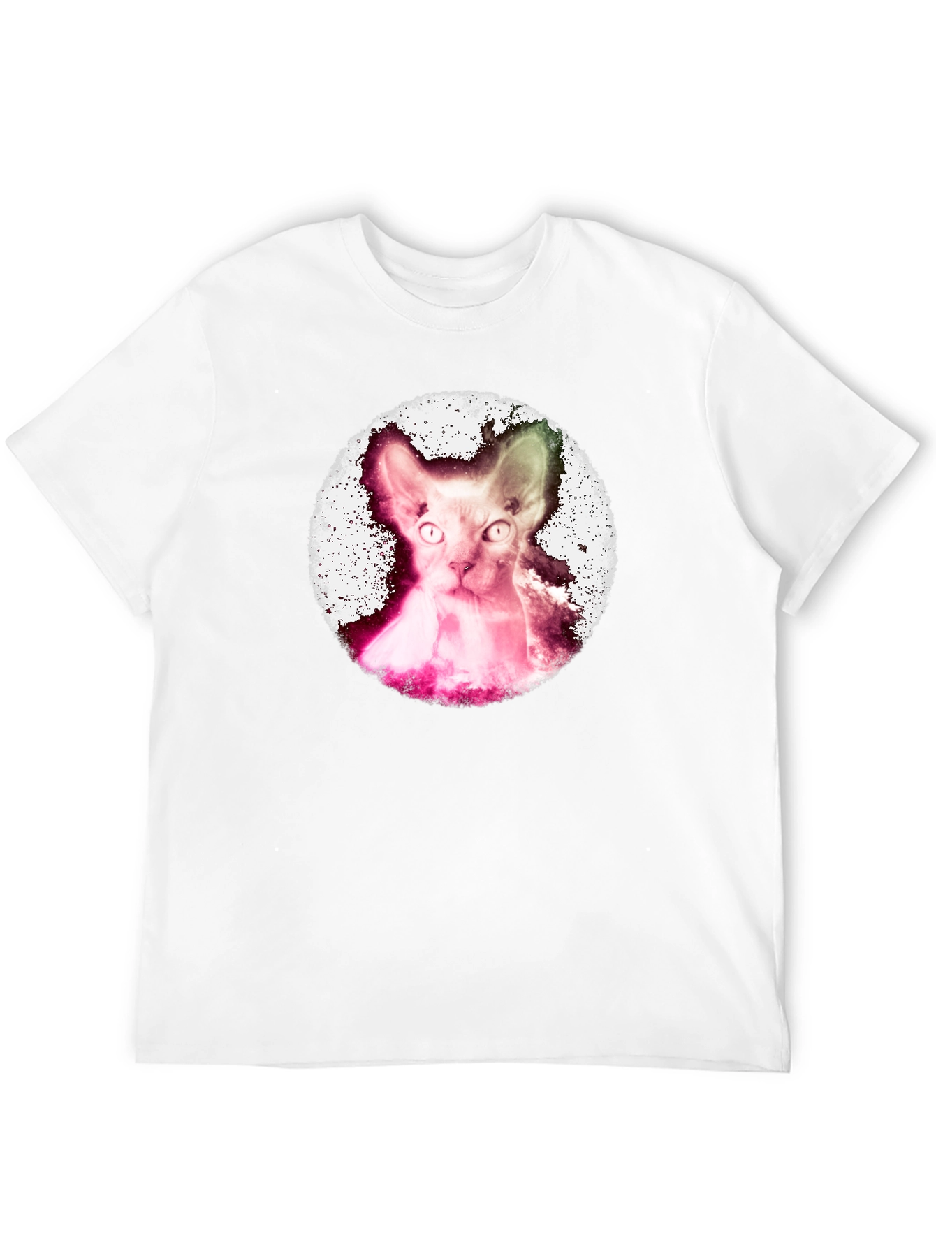 Sphynx Cat Graphic Tee - Unique Design