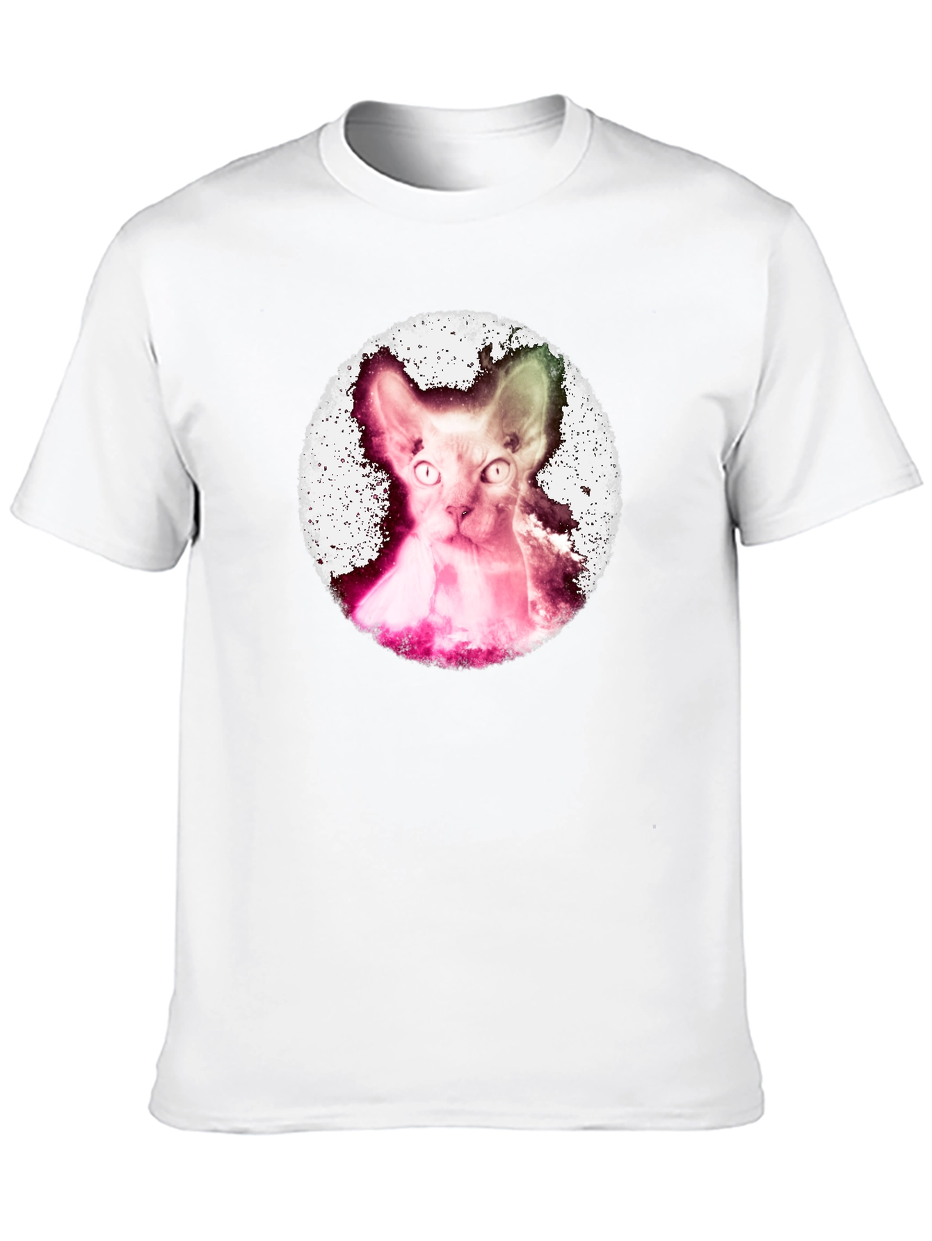 Sphynx Cat Graphic Tee - Unique Design