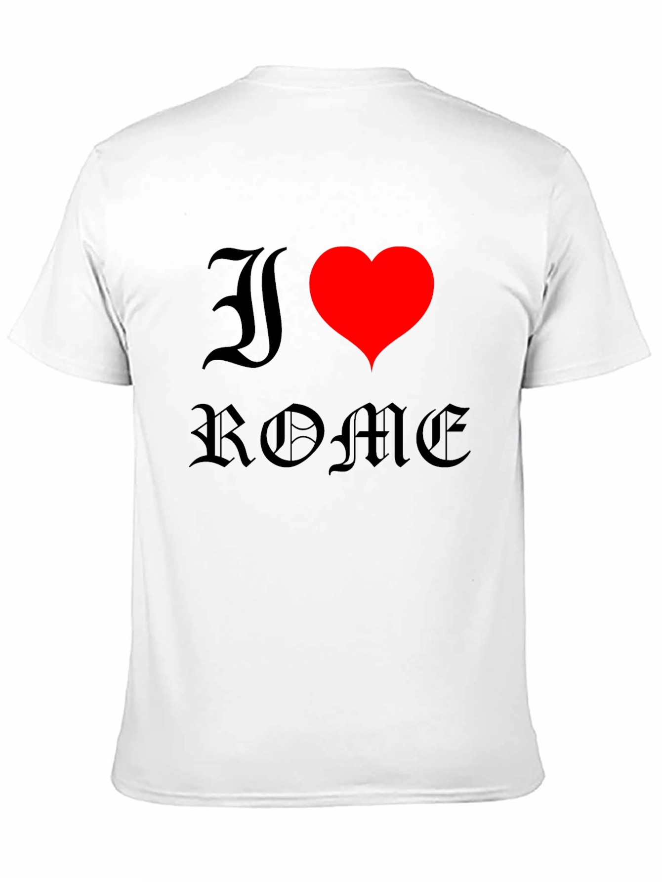 I Heart Rome Black T-Shirt