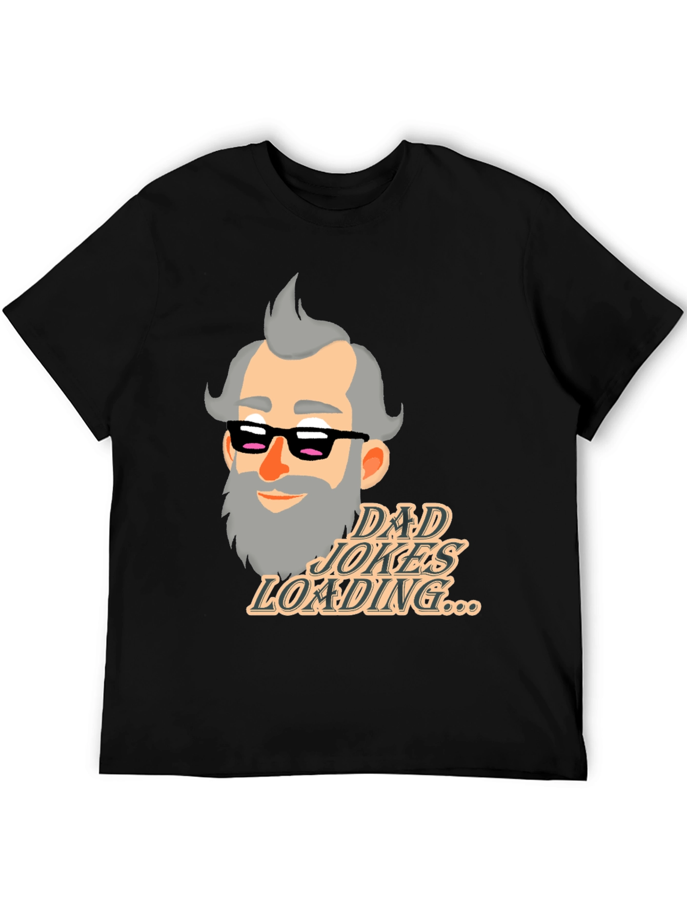 Dad Jokes Loading T-Shirt - Funny Fathers Day Gift
