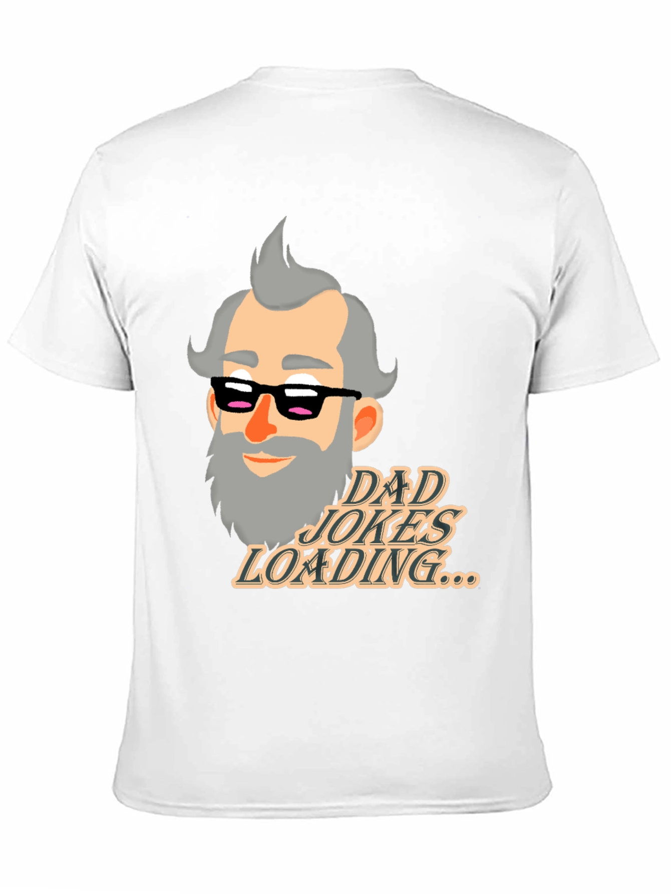 Dad Jokes Loading T-Shirt - Funny Fathers Day Gift