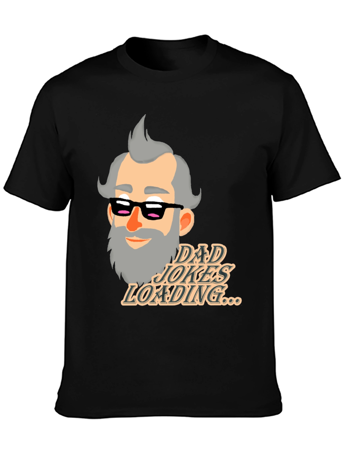 Dad Jokes Loading T-Shirt - Funny Fathers Day Gift