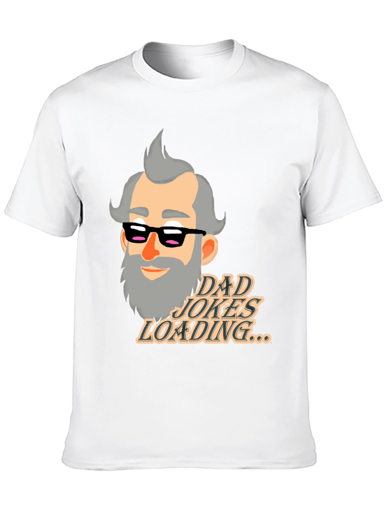 Dad Jokes Loading T-Shirt - Funny Fathers Day Gift