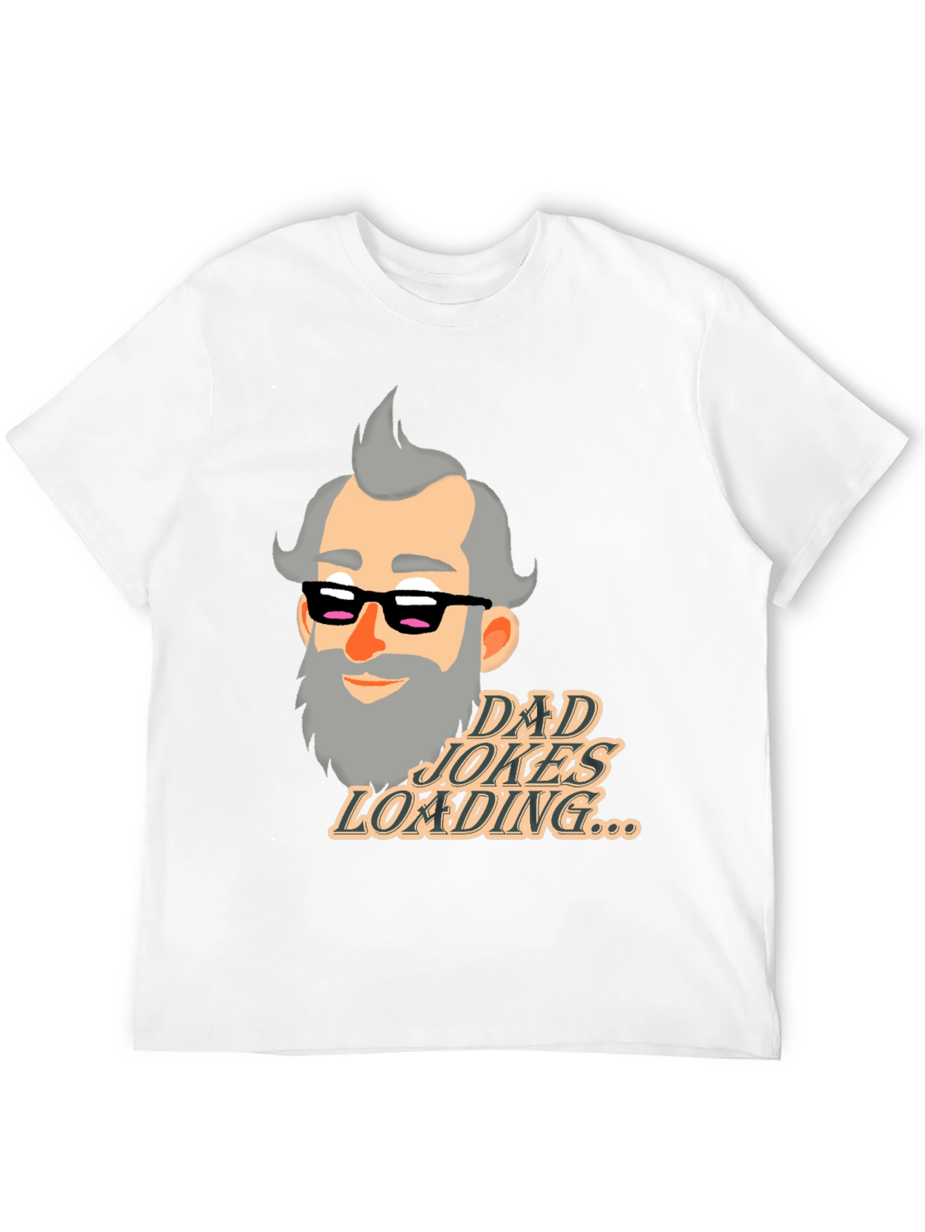 Dad Jokes Loading T-Shirt - Funny Fathers Day Gift