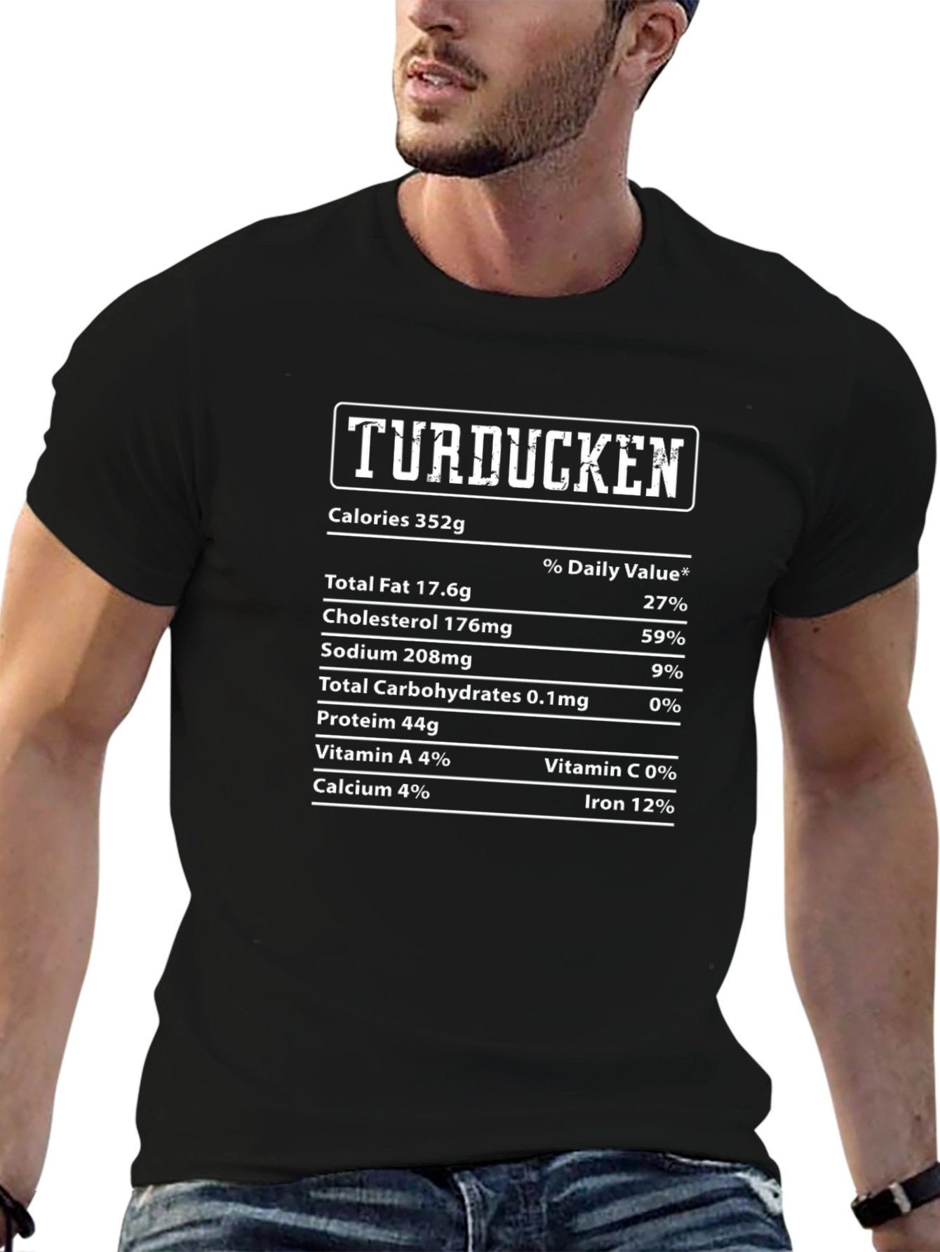 Turducken Nutrition Facts T-Shirt