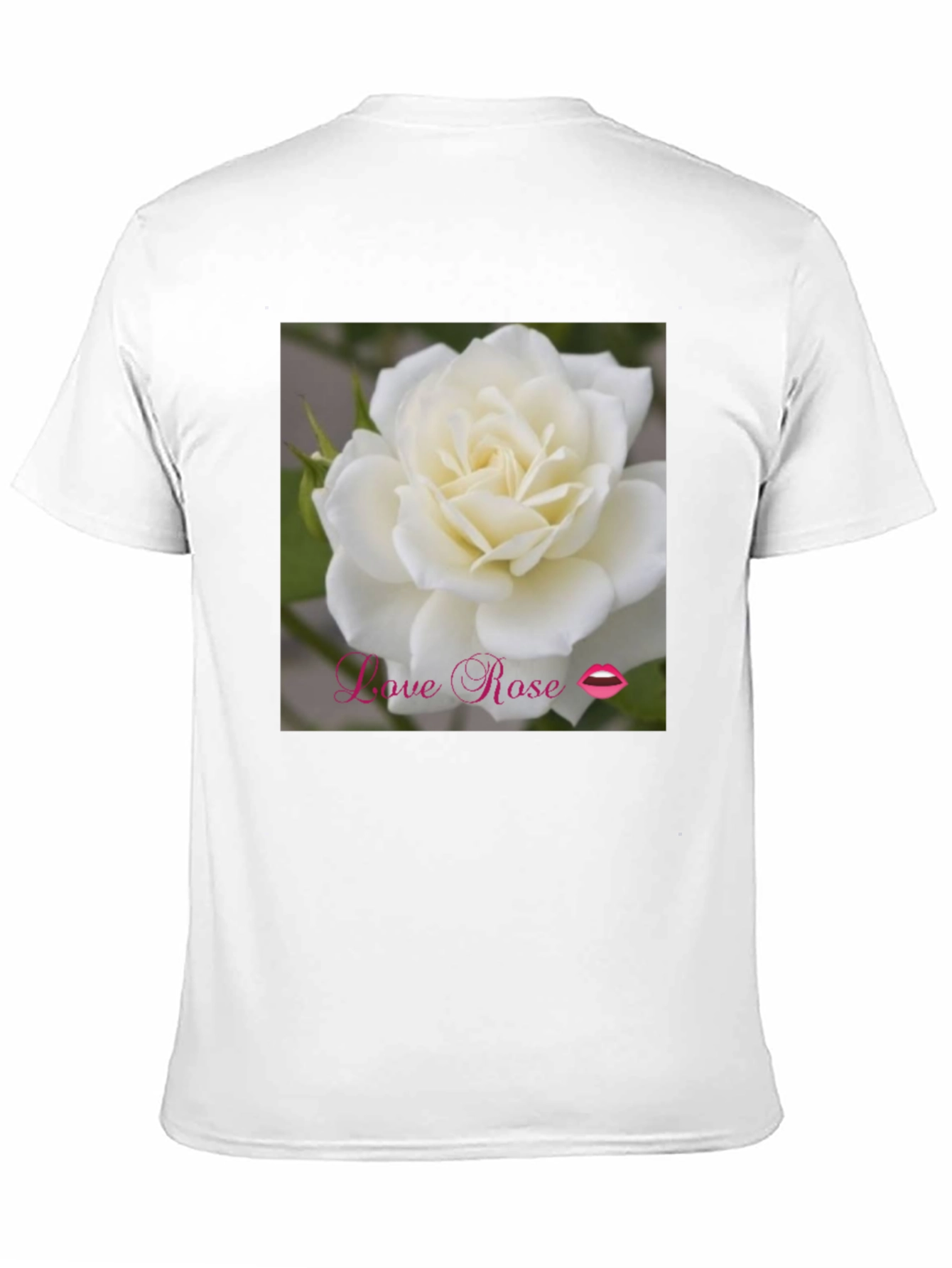 Love Rose Graphic T-Shirt - Black