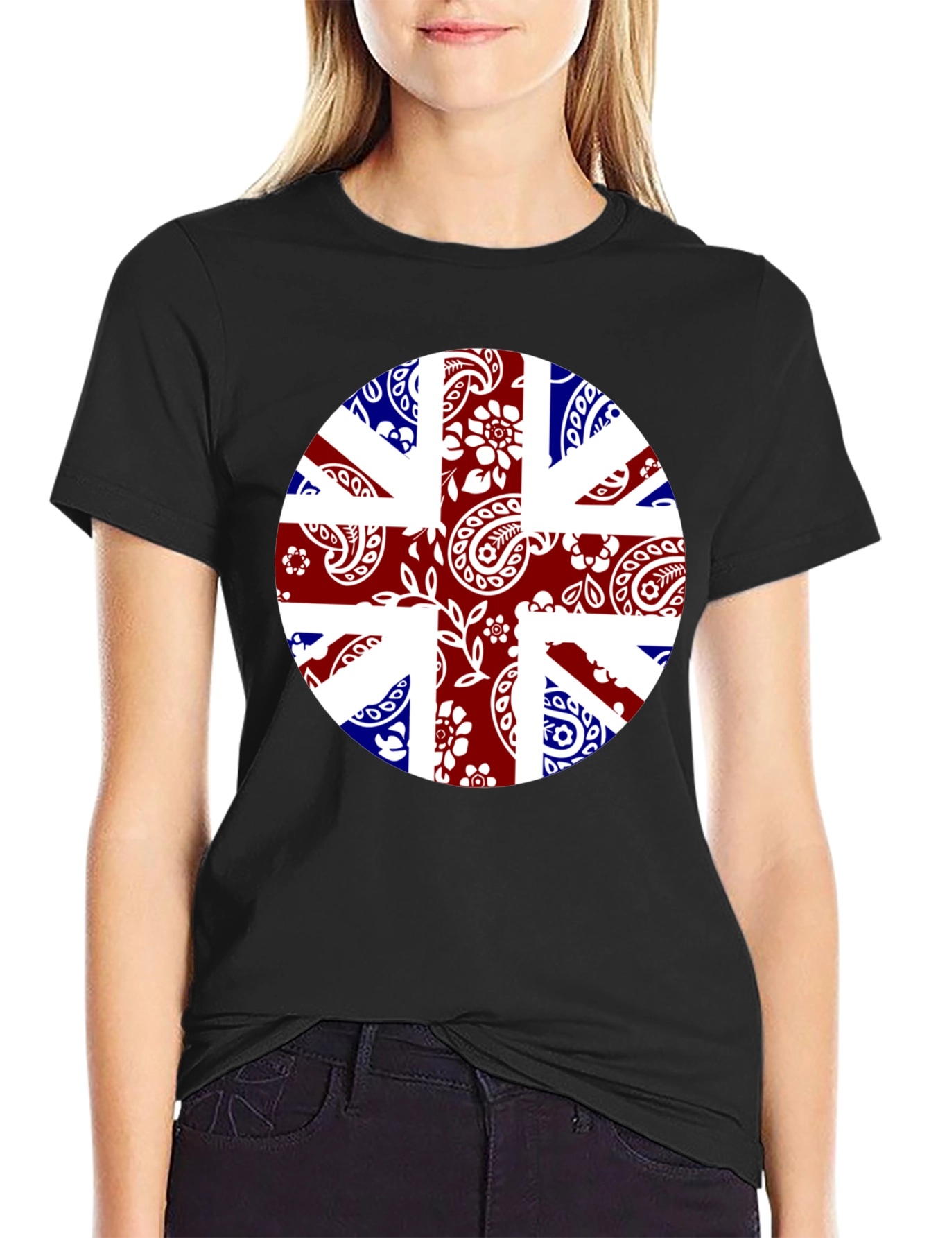 Union Jack Bandana Print T-Shirt
