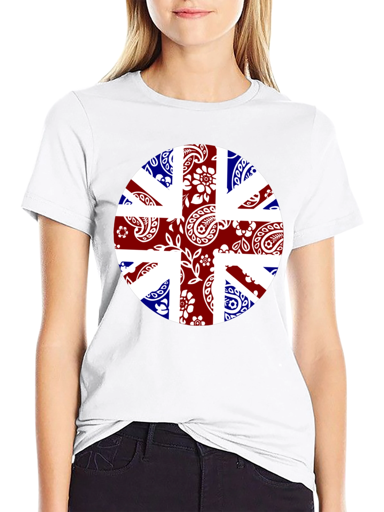 Union Jack Bandana Print T-Shirt