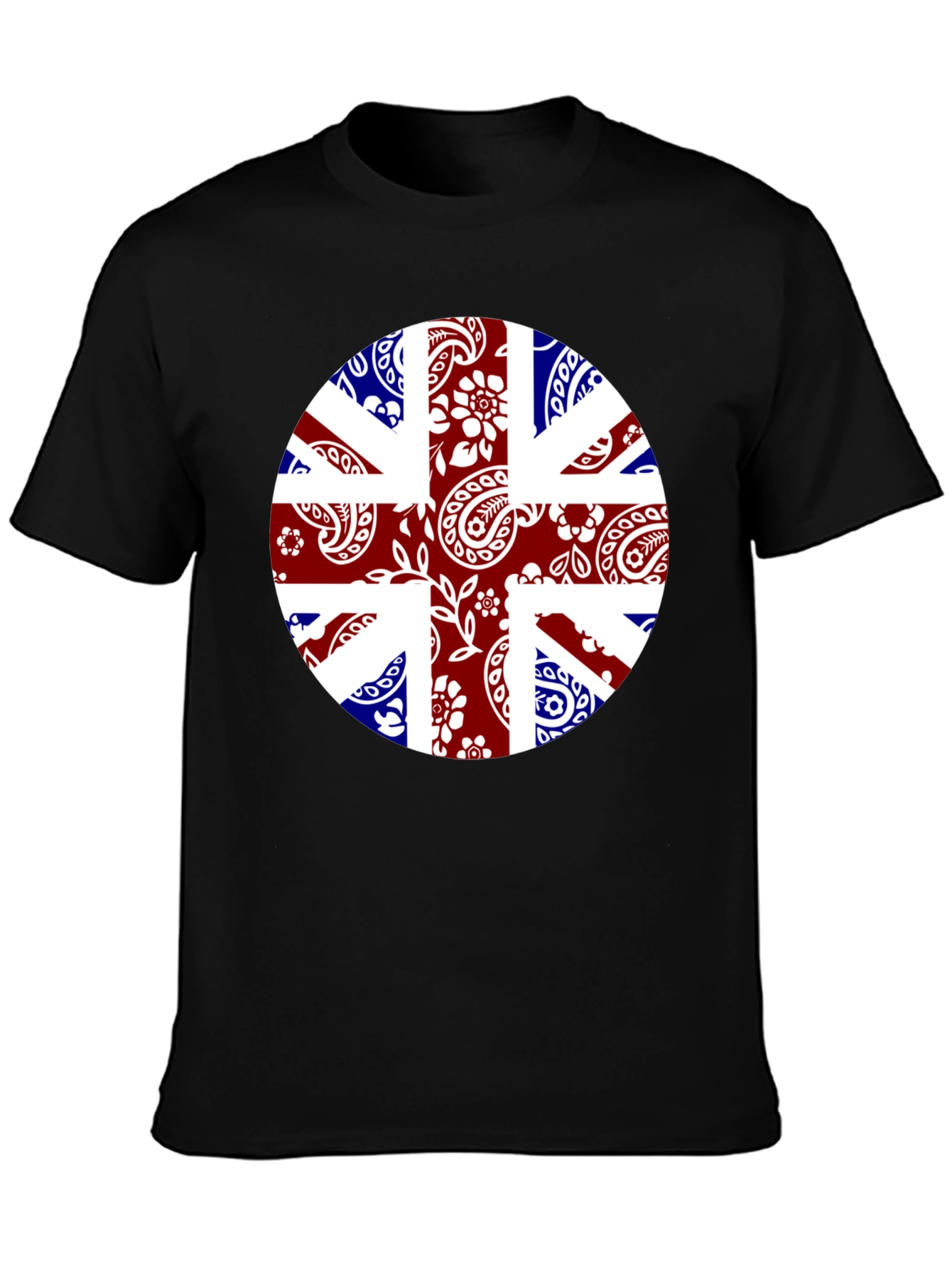 Union Jack Bandana Print T-Shirt