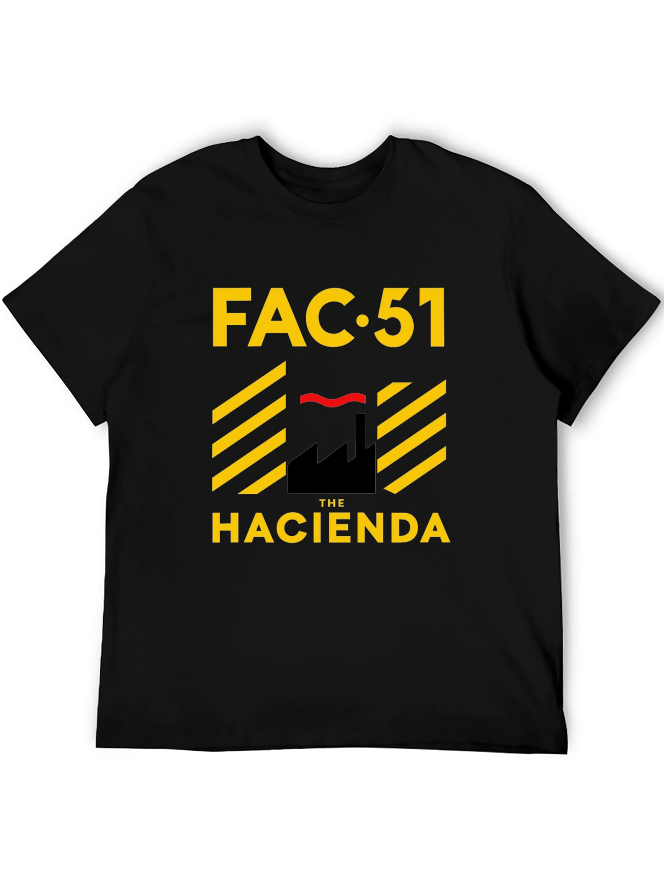 FAC 51 The Hacienda Black Graphic Tee