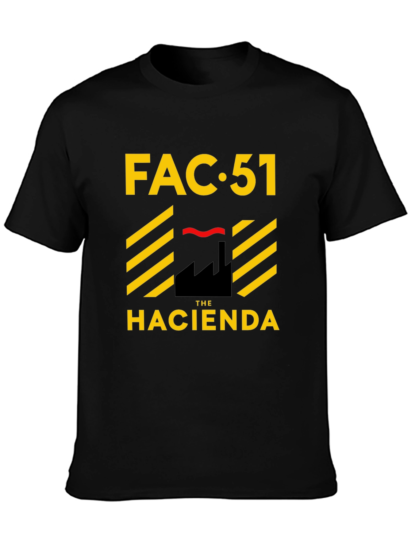 FAC 51 The Hacienda Black Graphic Tee
