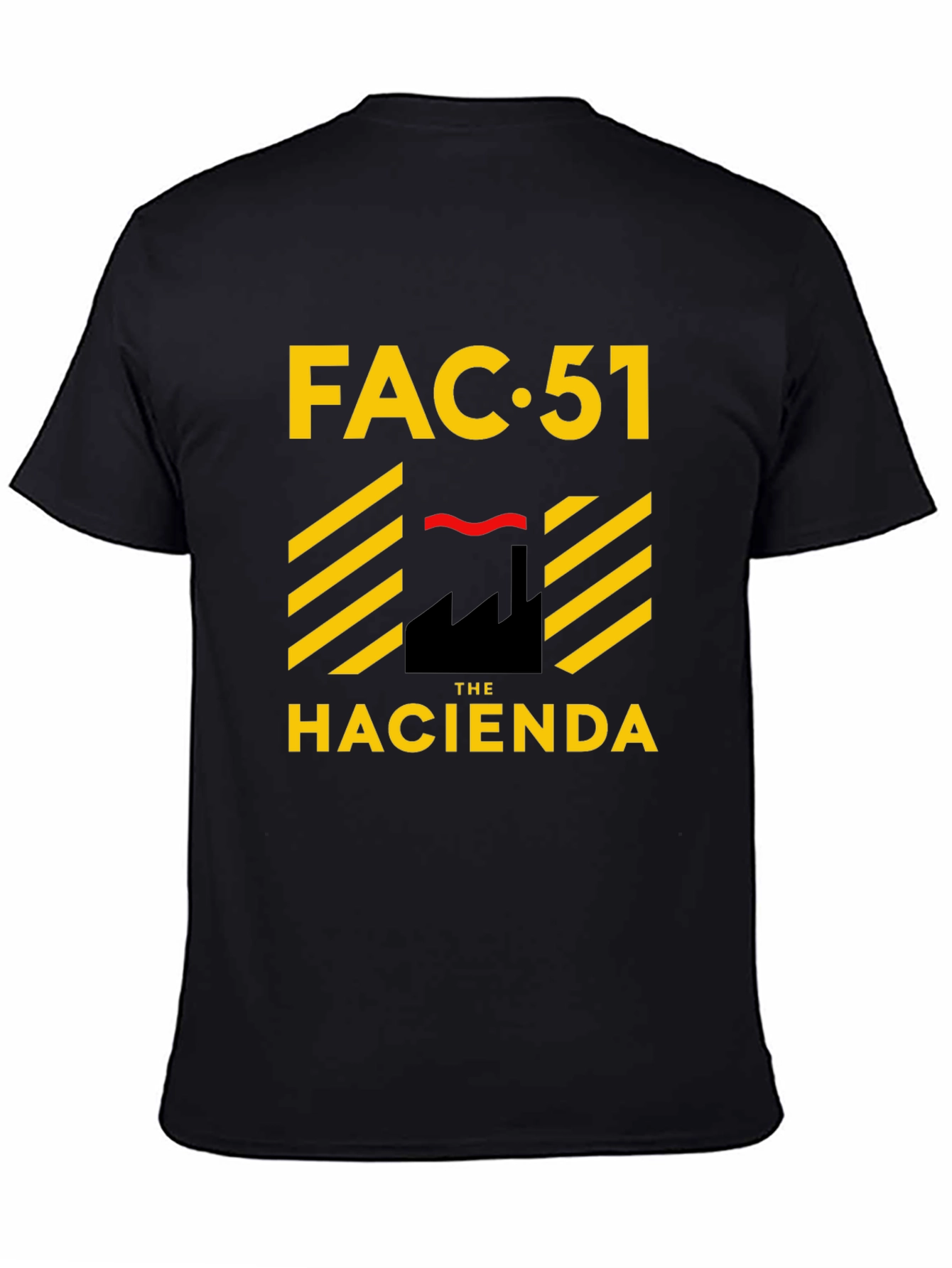 FAC 51 The Hacienda Black Graphic Tee