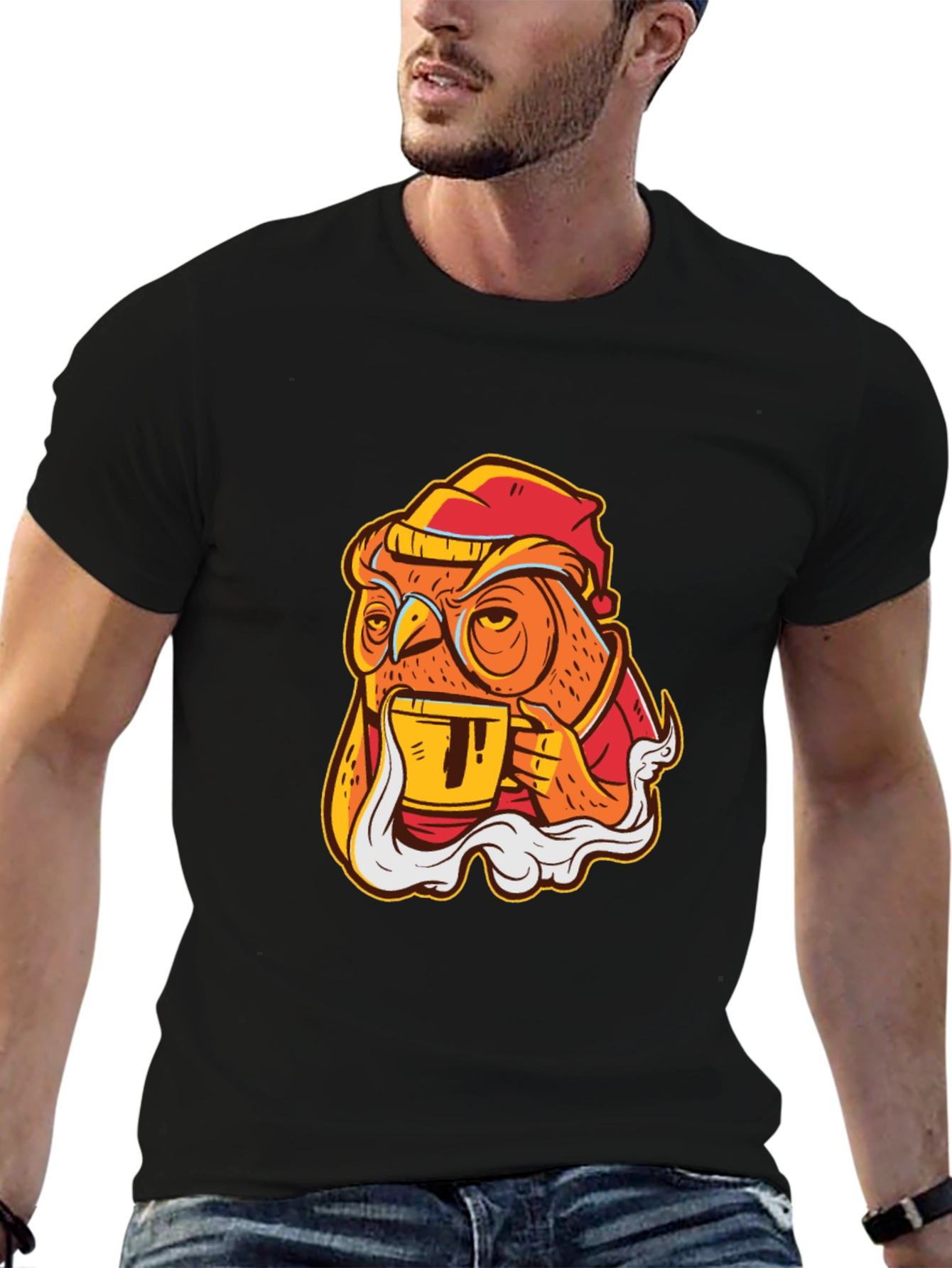 Sleepy Owl Coffee T-Shirt