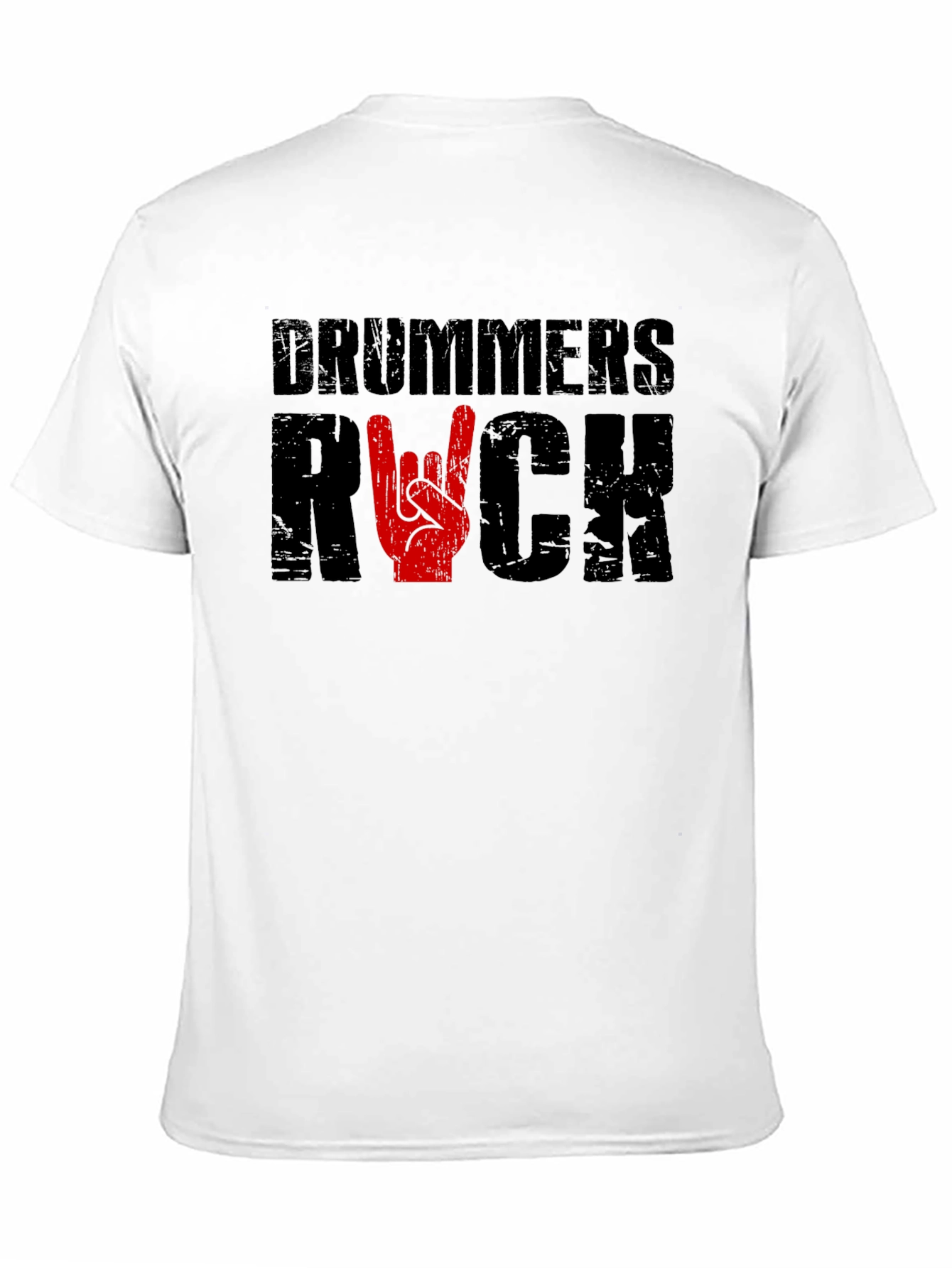 Drummers Rock T-Shirt - Music Lover Tee
