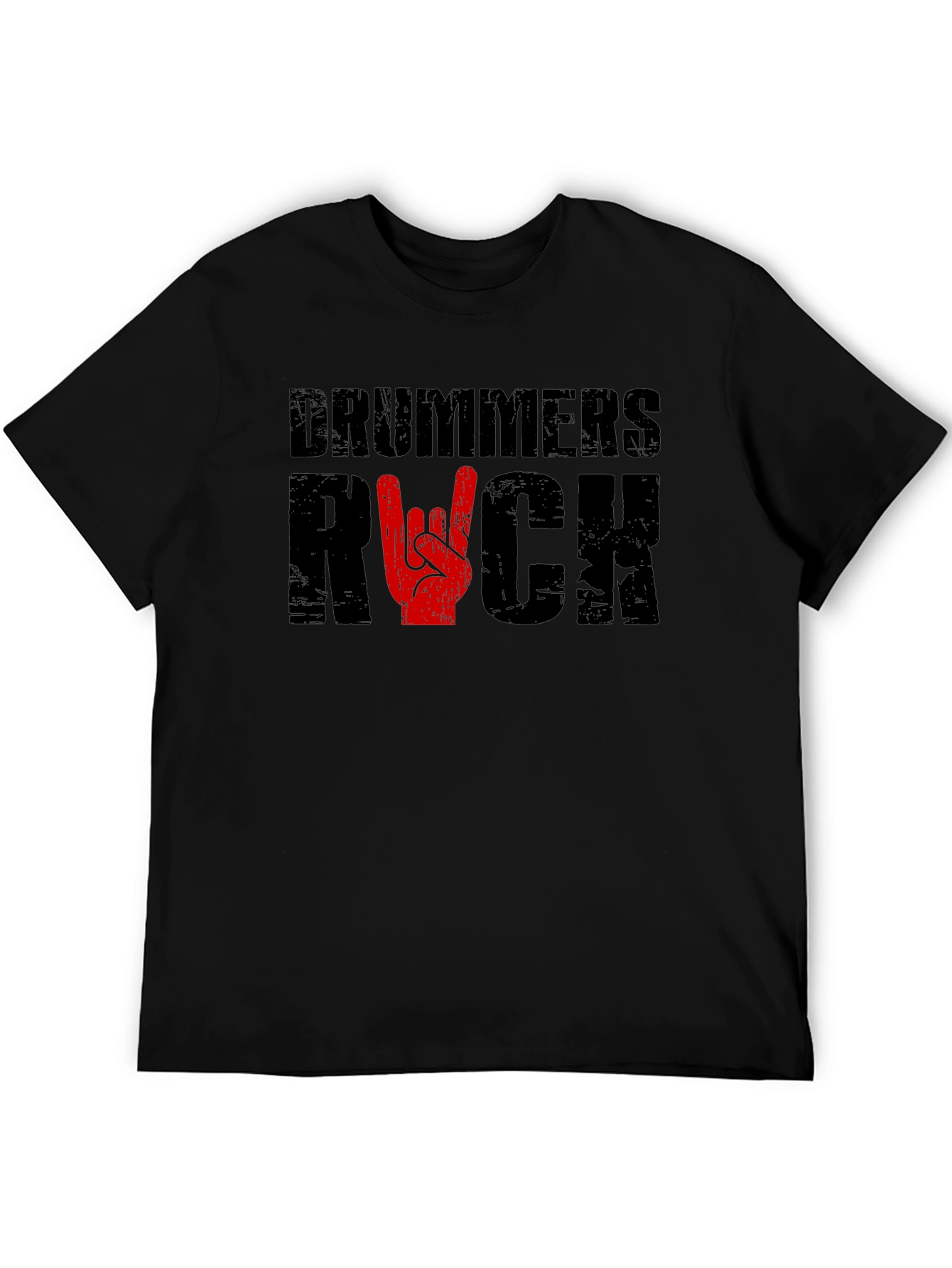 Drummers Rock T-Shirt - Music Lover Tee