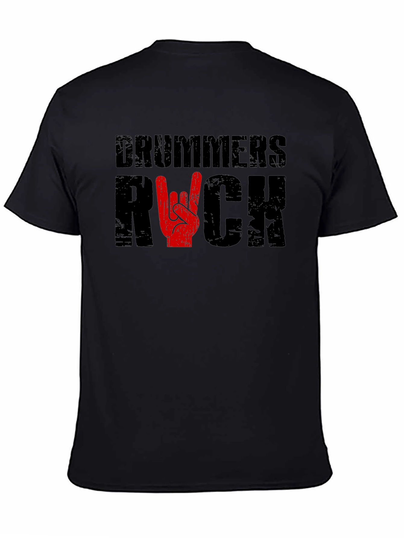 Drummers Rock T-Shirt - Music Lover Tee