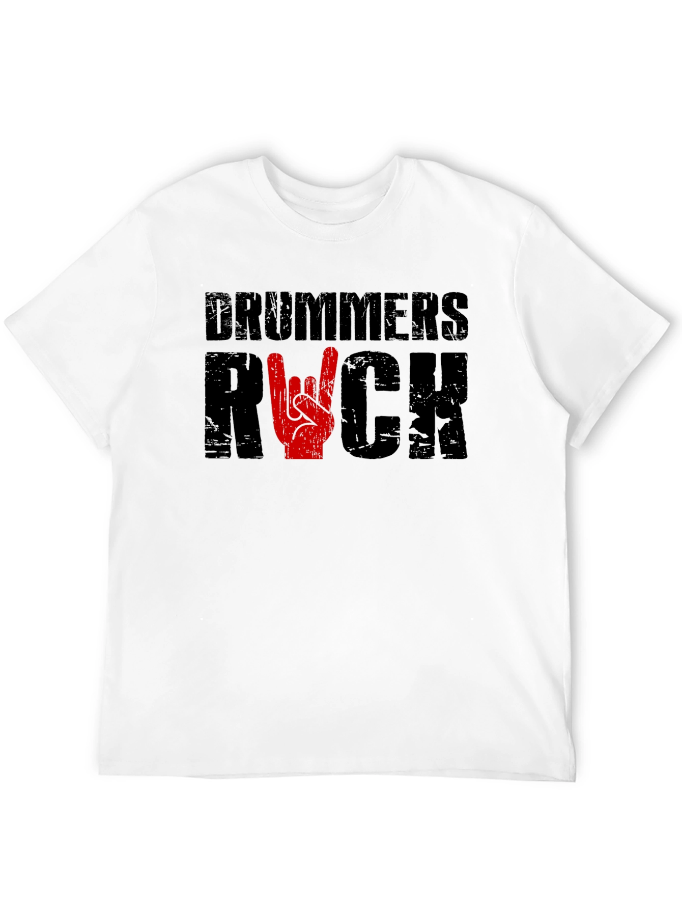 Drummers Rock T-Shirt - Music Lover Tee